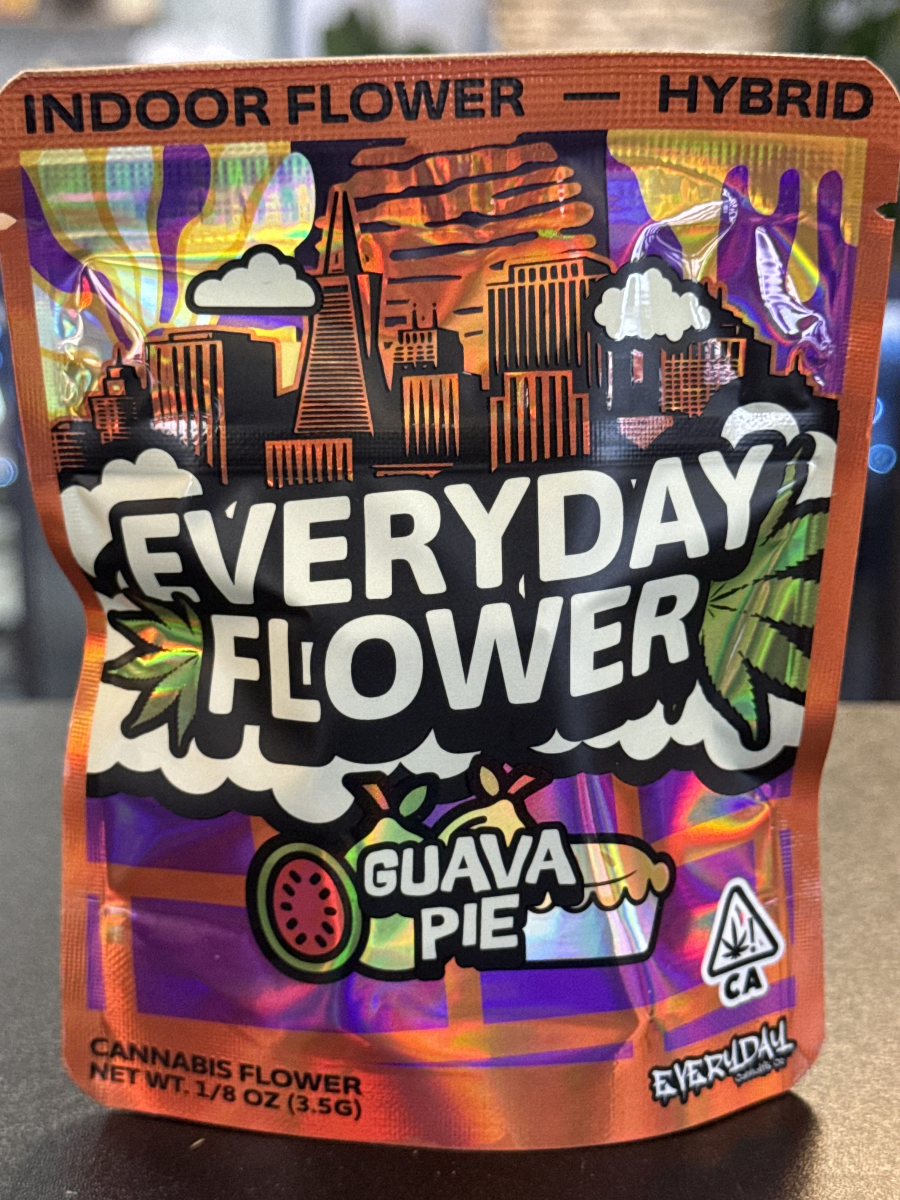 Everyday Flower Guava Pie