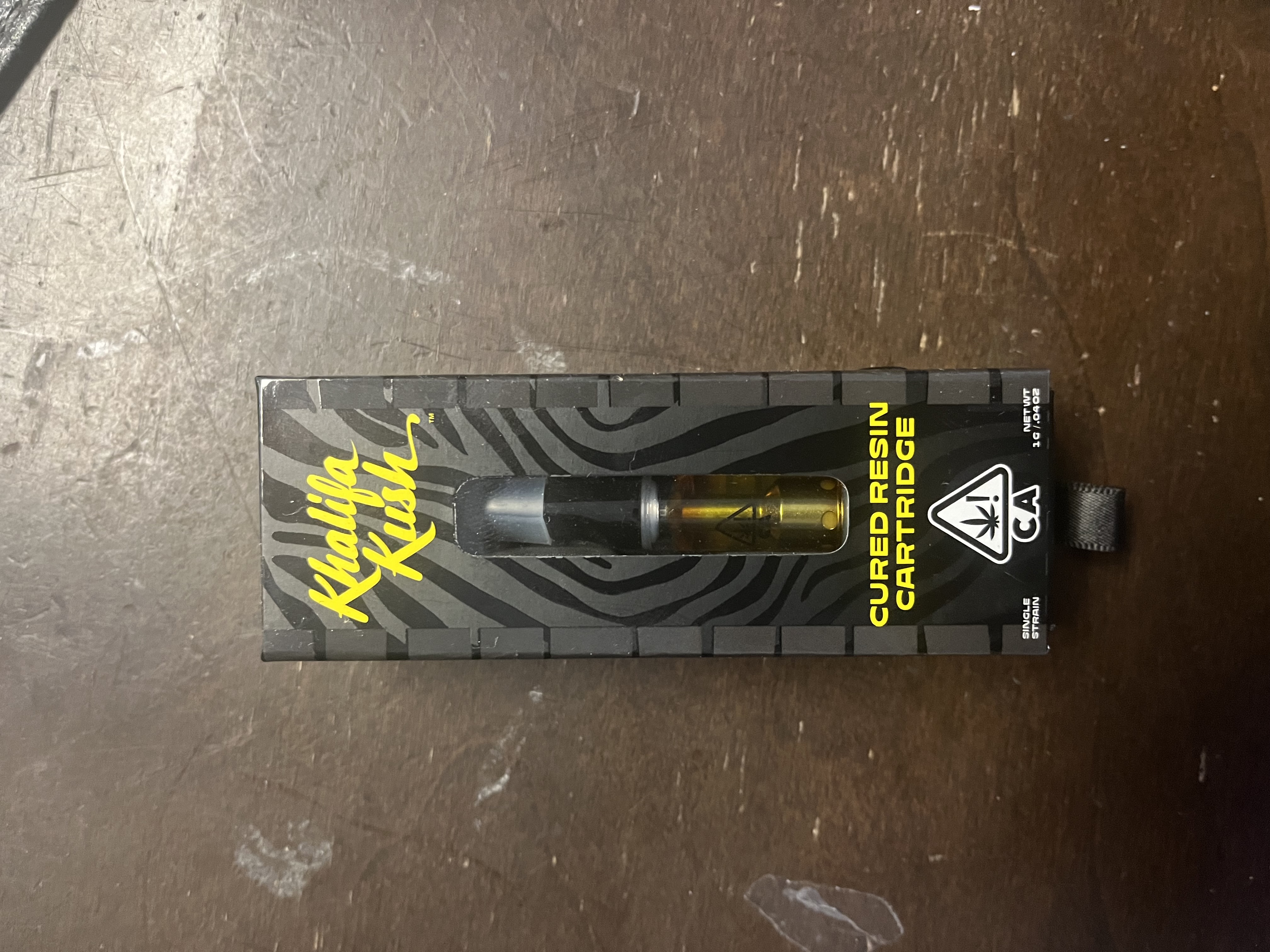 Cured Resin Cartridge