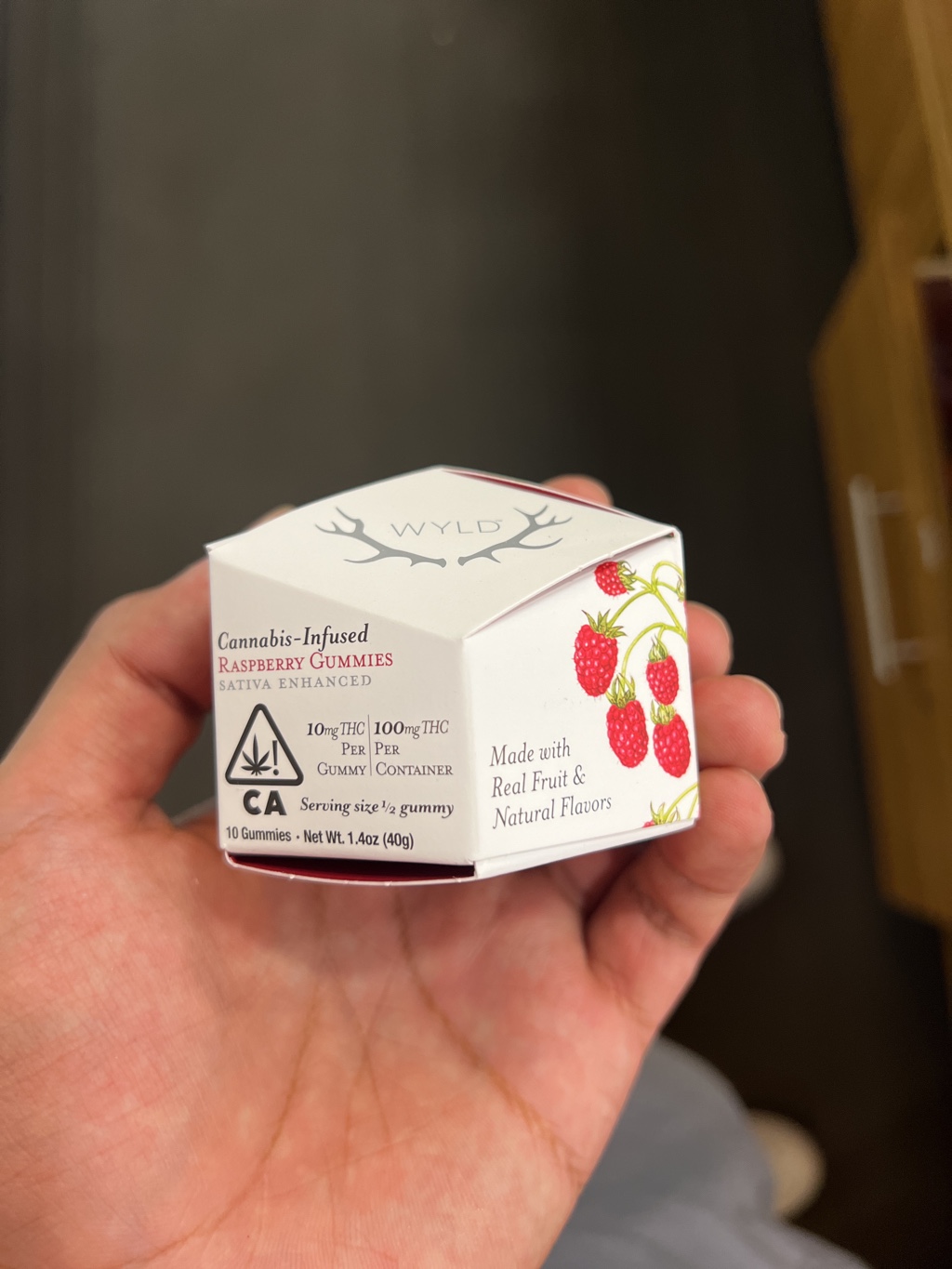 Cannabis-Infused Raspberry Gummies