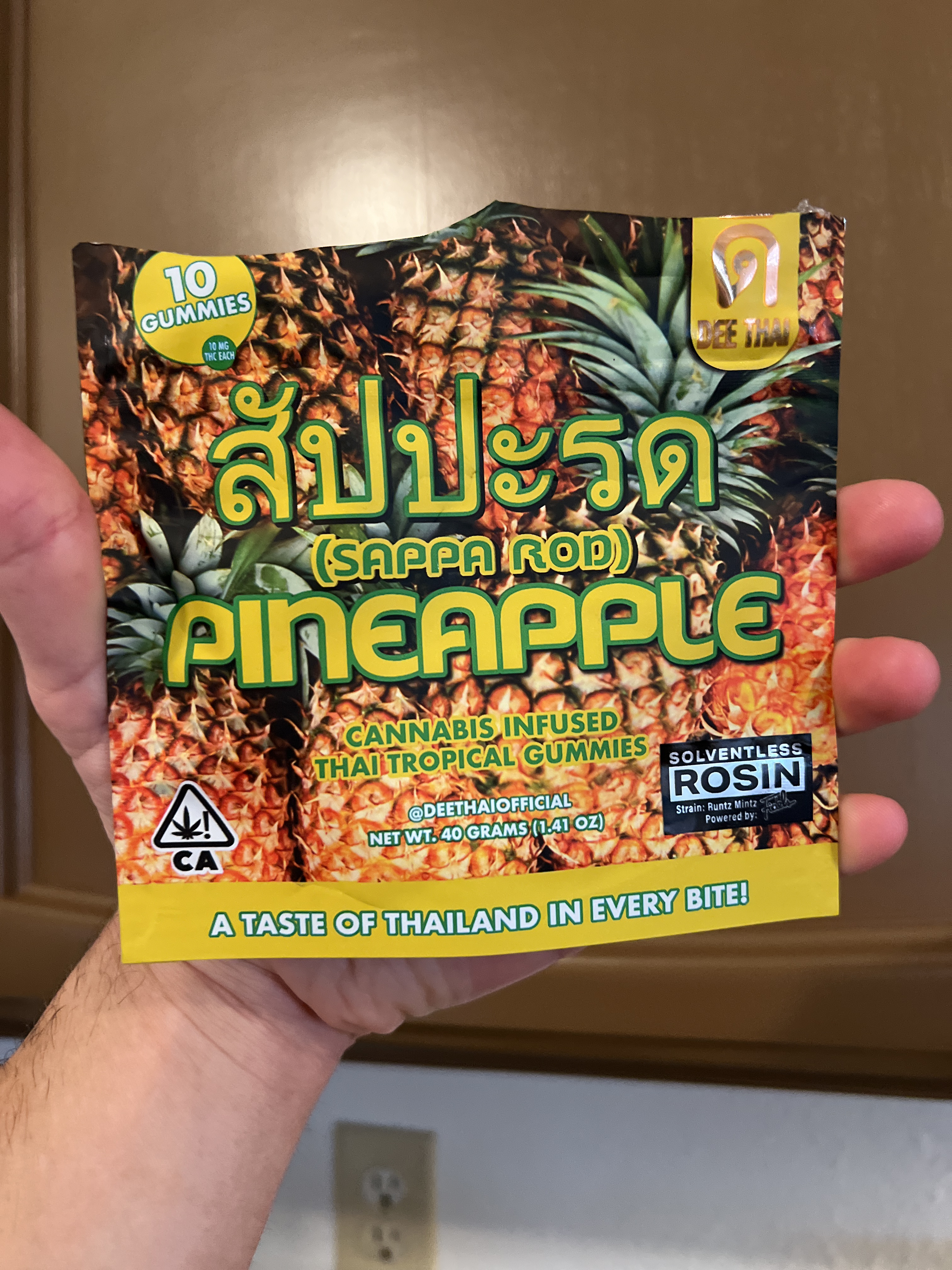 Sappa Rod Pineapple Gummies