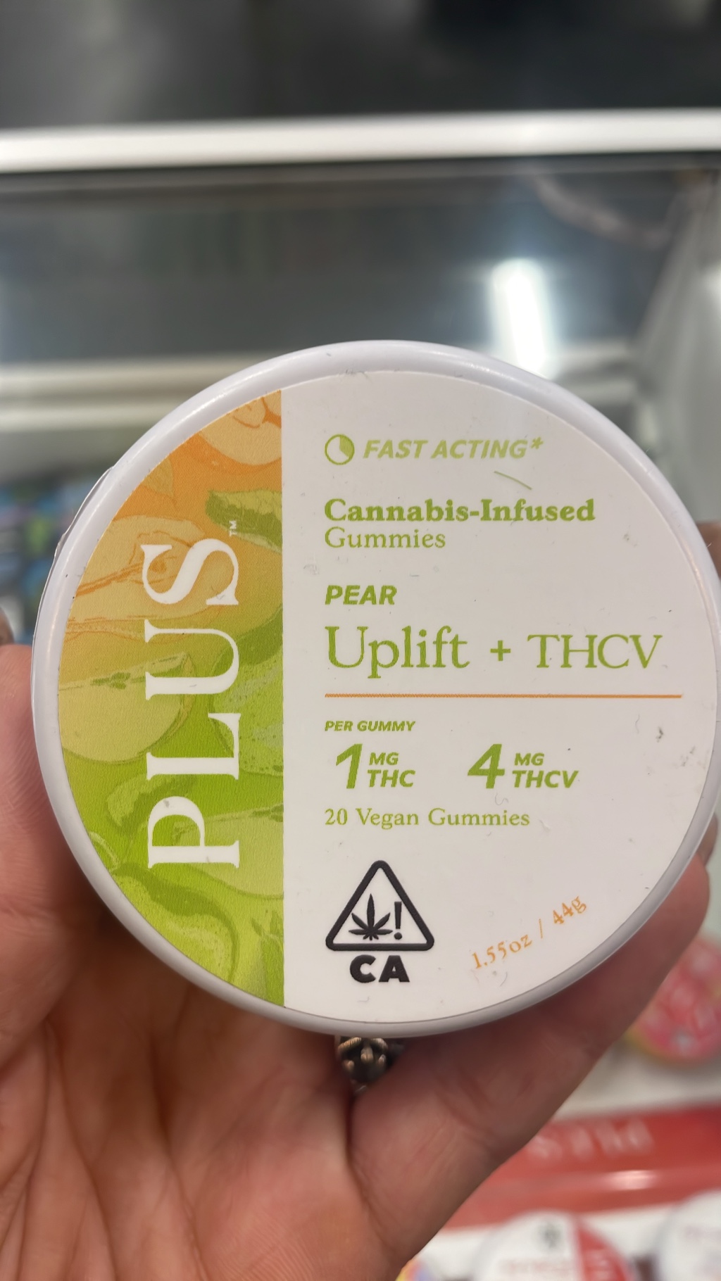 Plus Fast Acting Cannabis-Infused Gummies - Pear