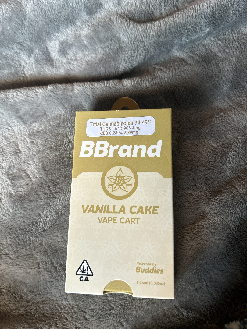 Vanilla Cake Vape Cartridge