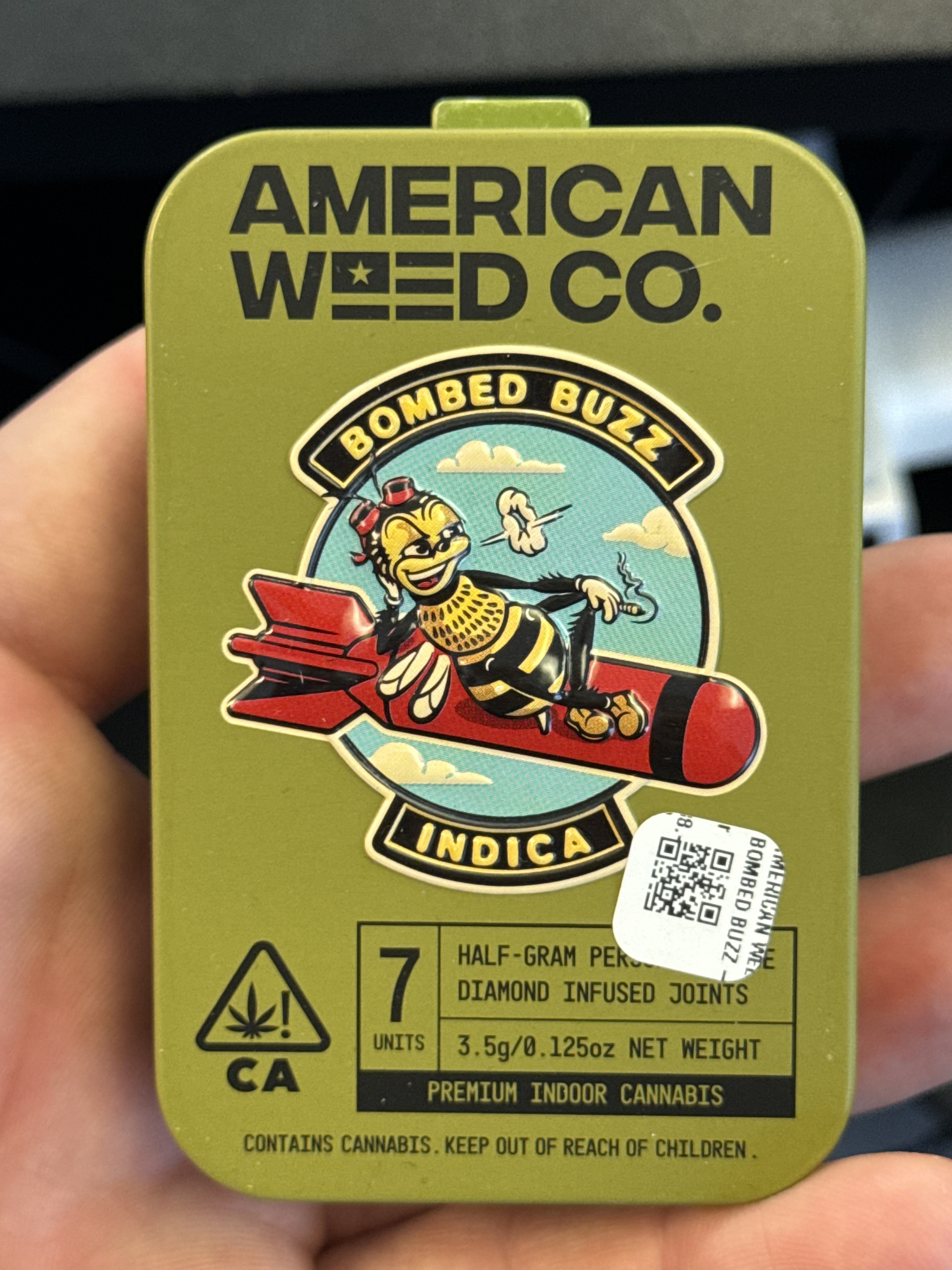 Bombed Buzz High THC - 0.5g Infused PR 7PK