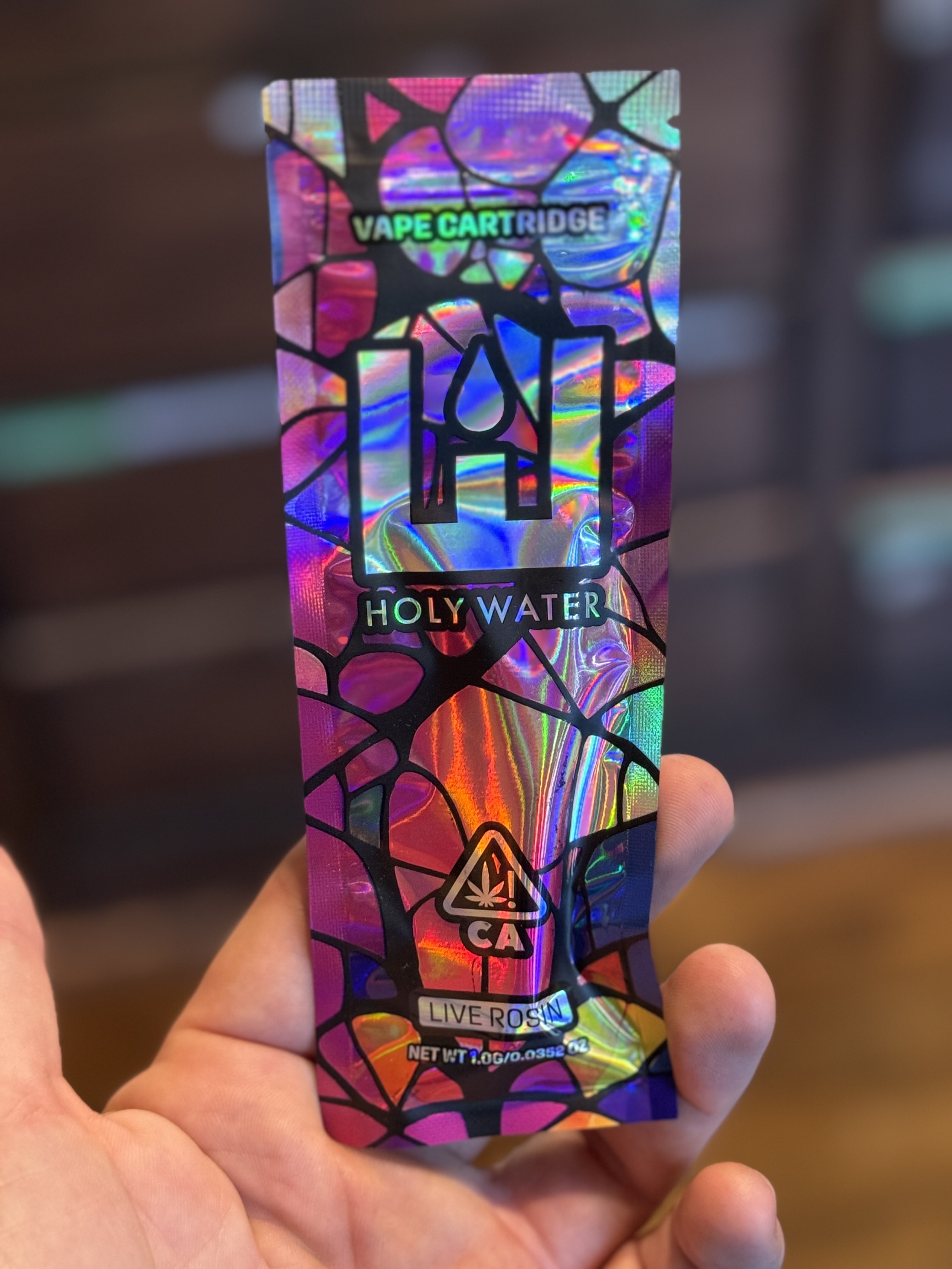 Holy Water Live Rosin