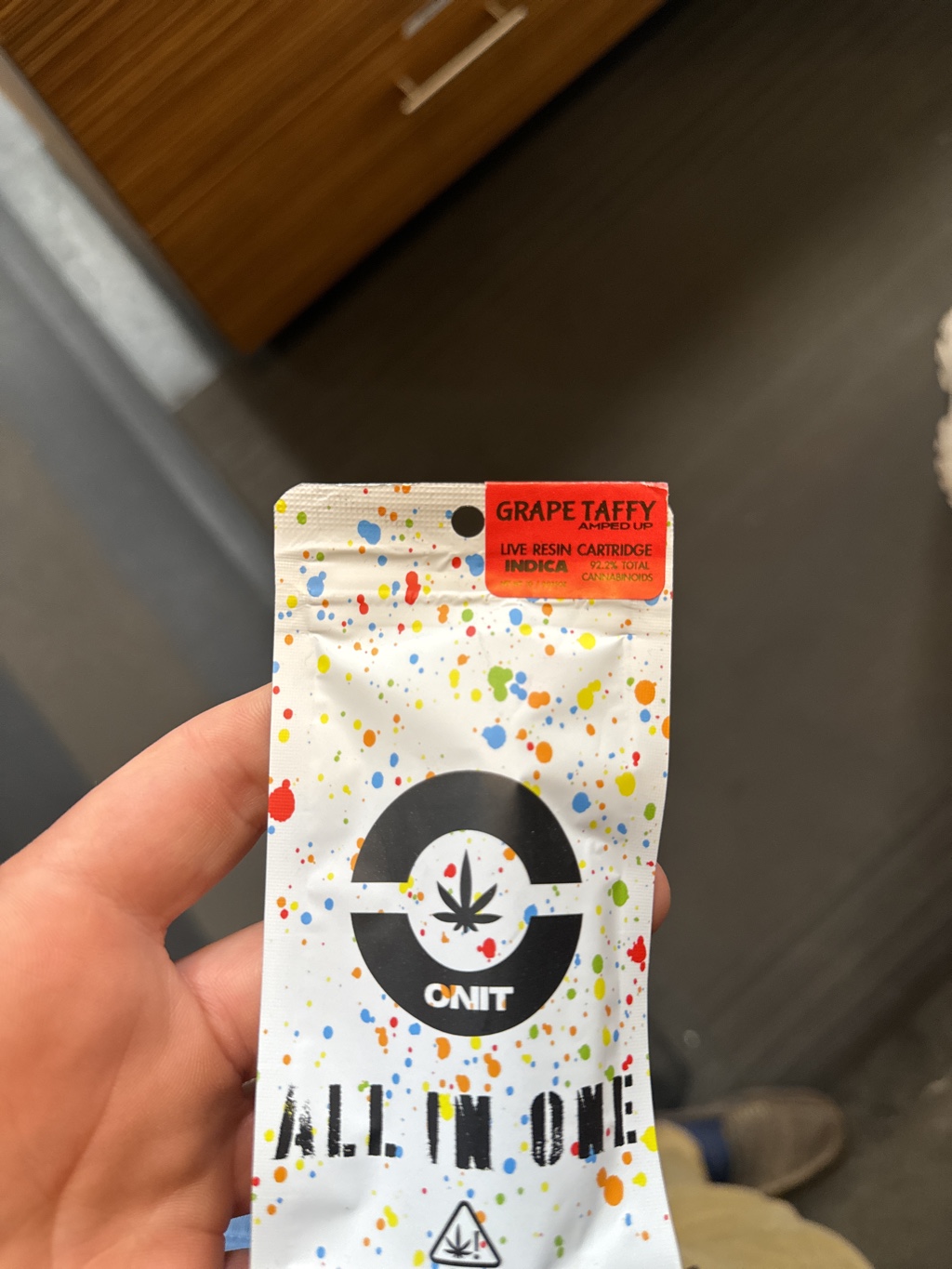 Grape Taffy Live Resin Cartridge