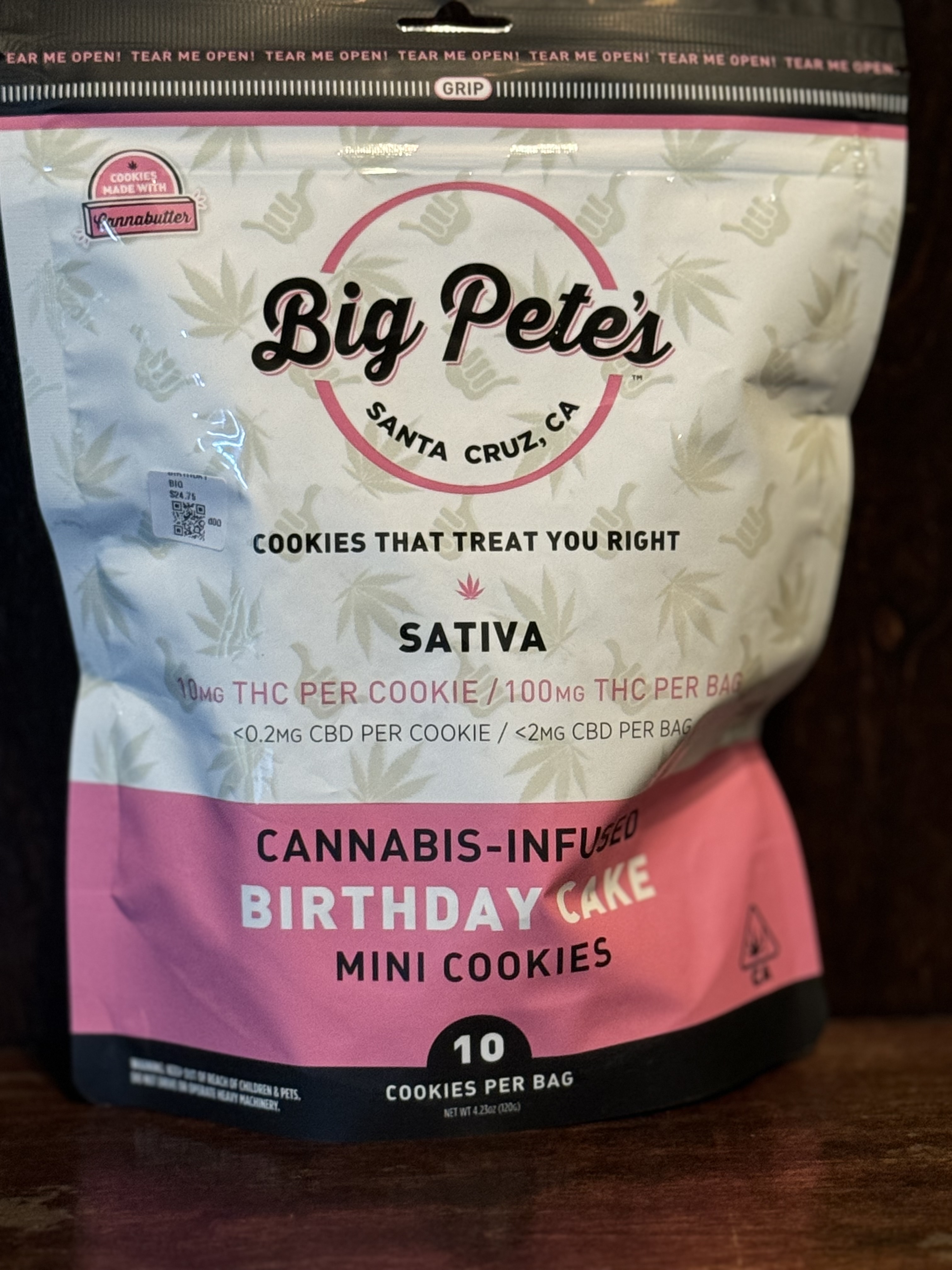 Birthday Cake Mini Cookies