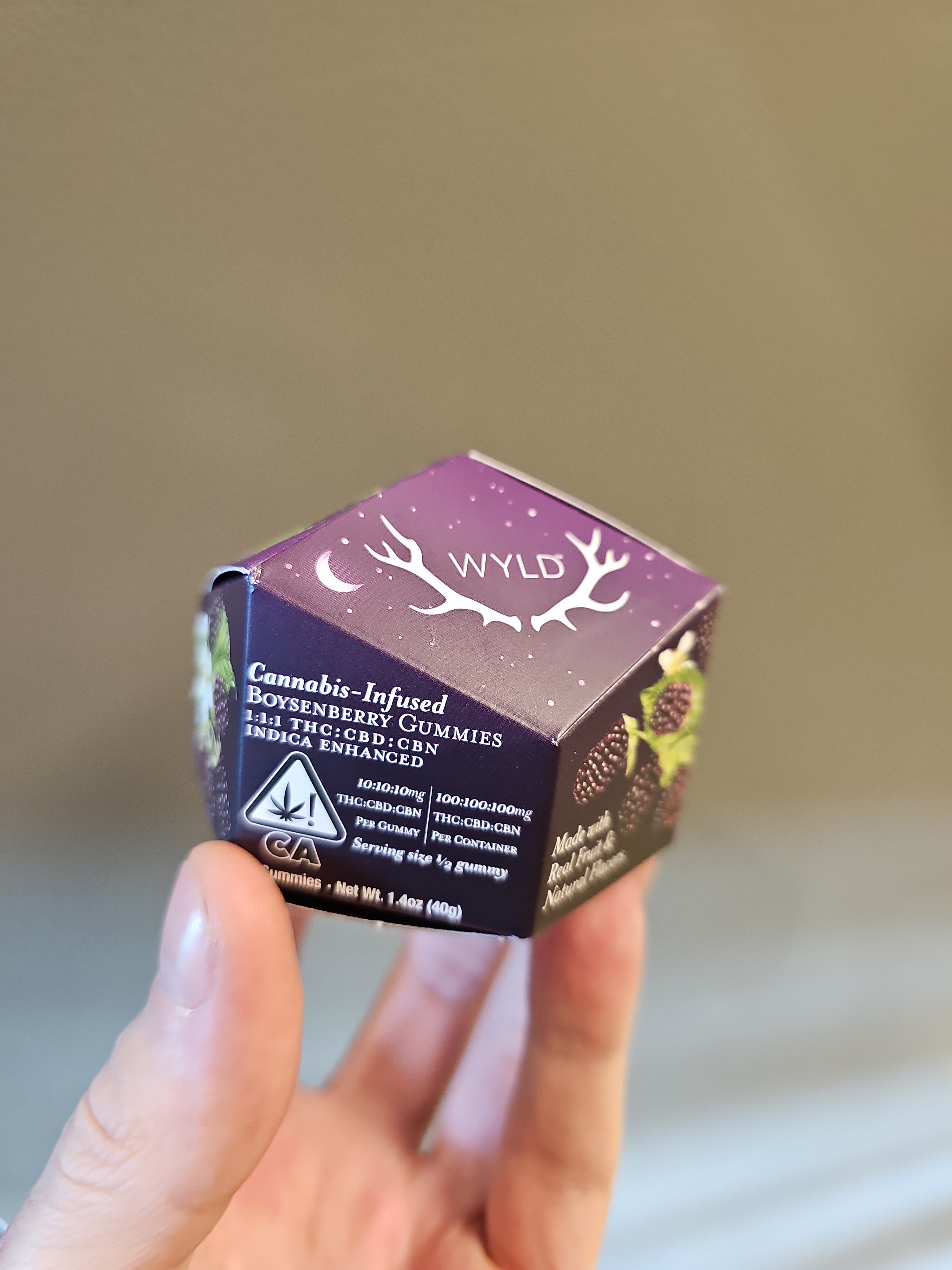 Wyld Boysenberry Gummies