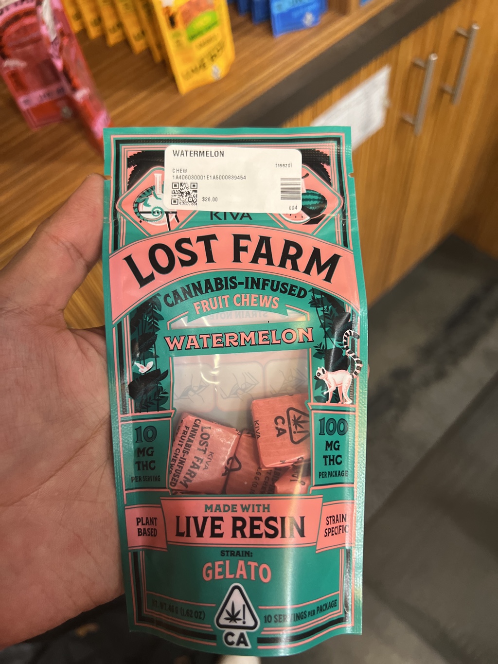 Lost Farm Watermelon Fruit Chews