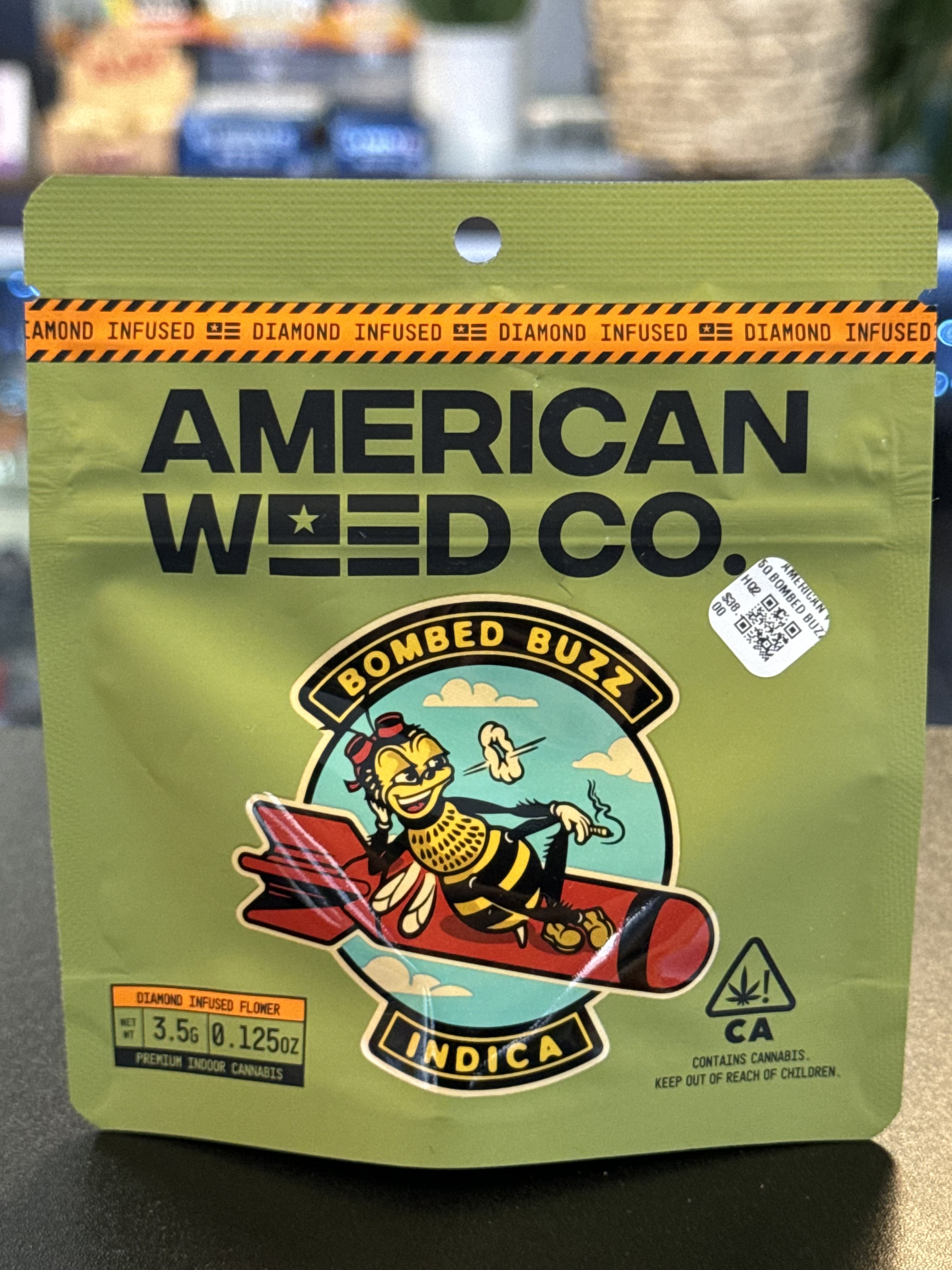 Bombed Buzz Diamond Infused Flower