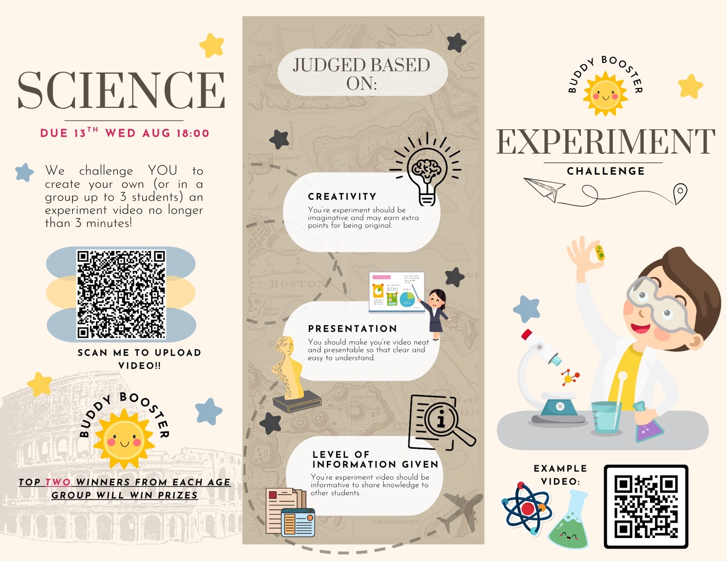 science challenge poster