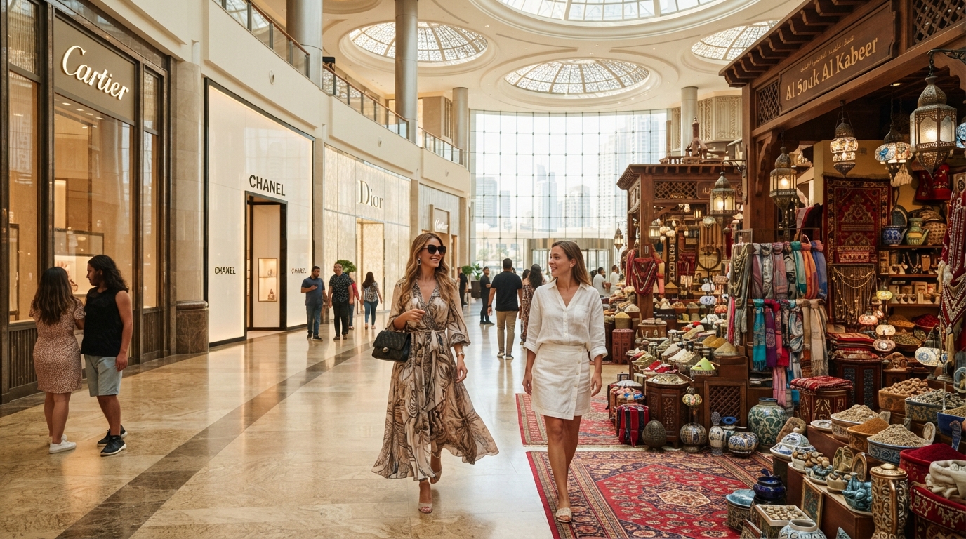 The Ultimate Dubai Shopping & Culture Guide: Souks, Malls, Heritage, Food & Authentic Experiences