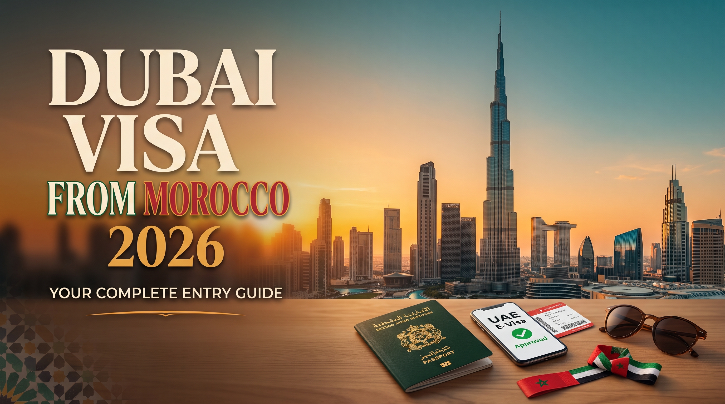 Dubai Visa from Morocco 2026: The Complete UAE Visa Guide for Moroccans