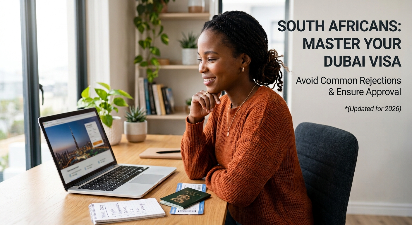 Dubai Visa Rejected for South Africans? 10 Common Reasons and How to Fix Them (2026)