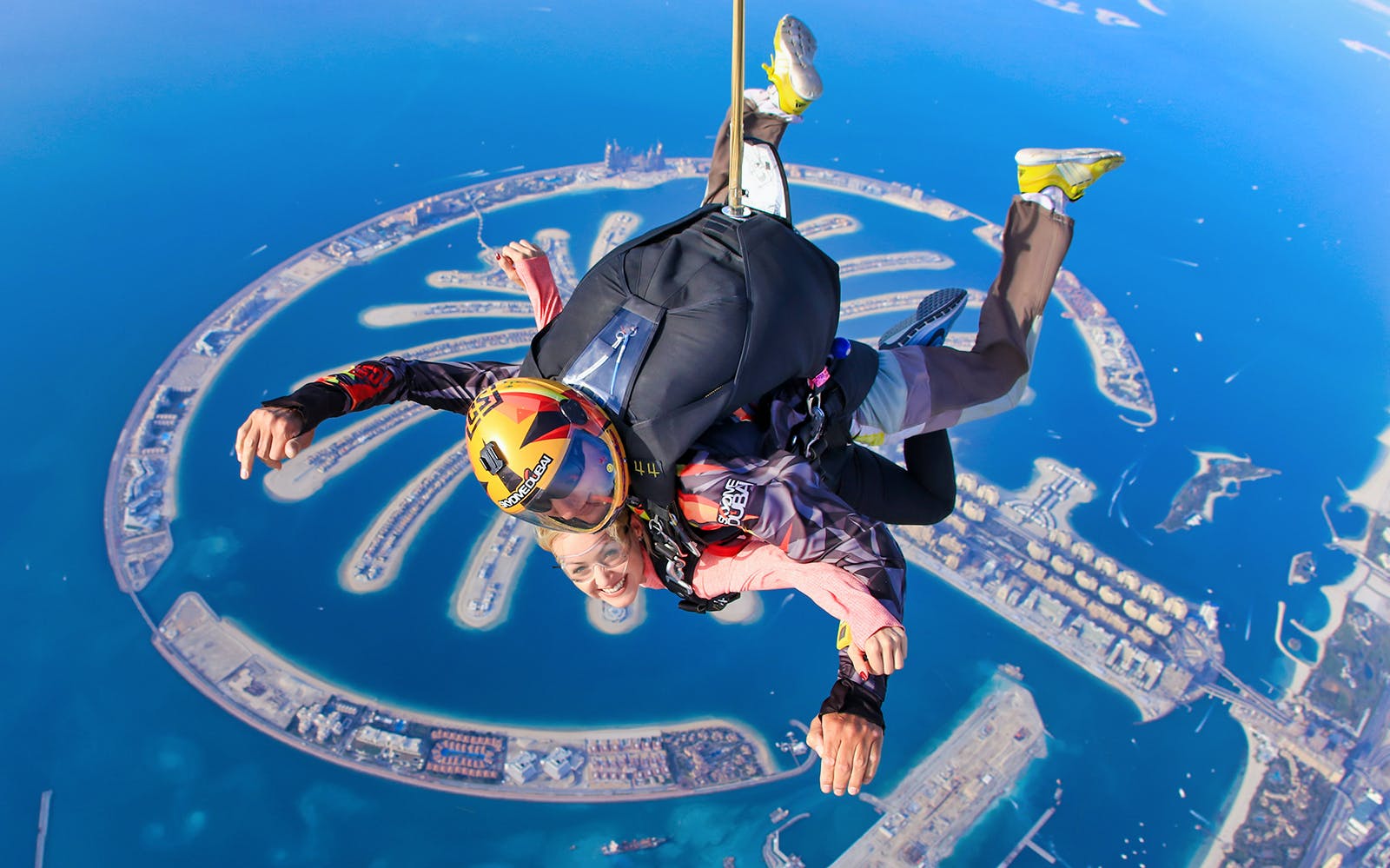 SkyDive Tandem over the Palm