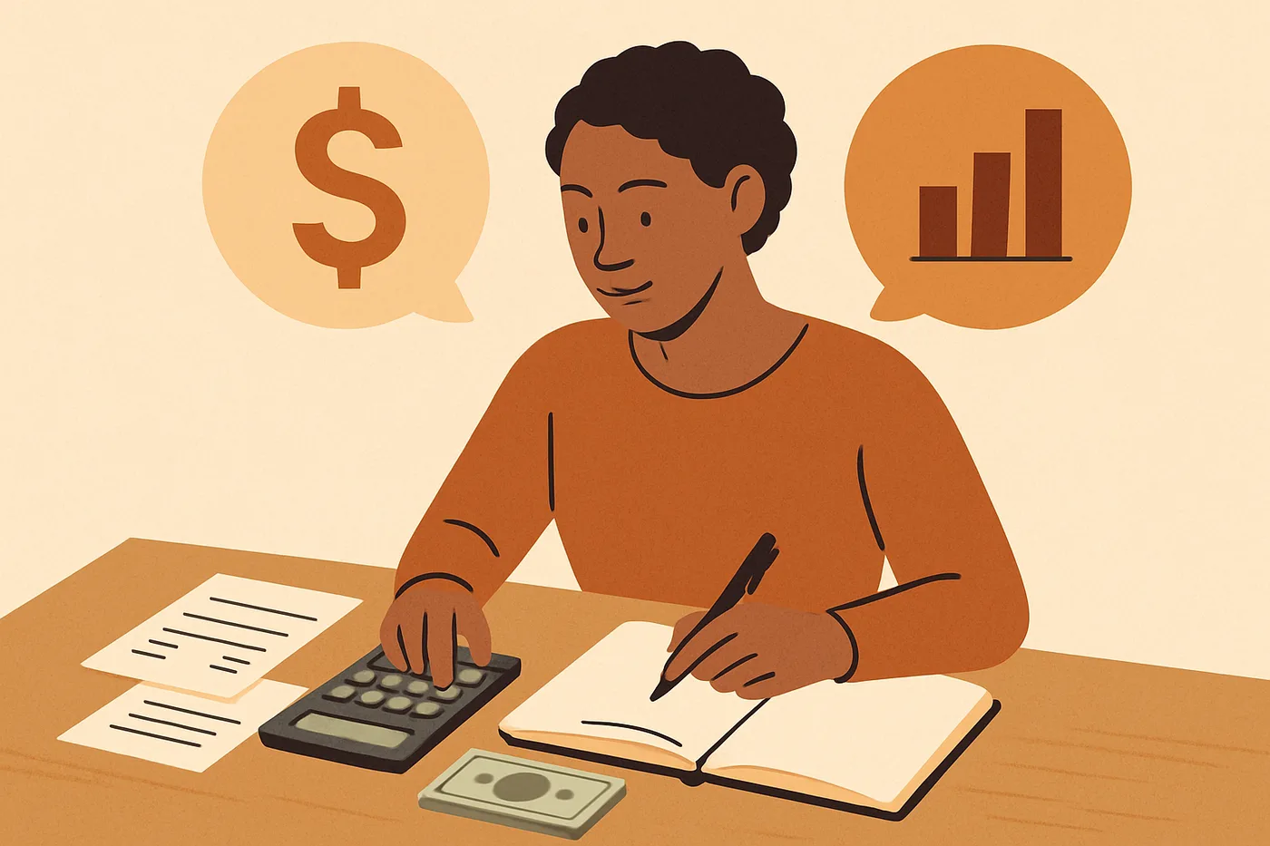 Balancing a budget with variable income
