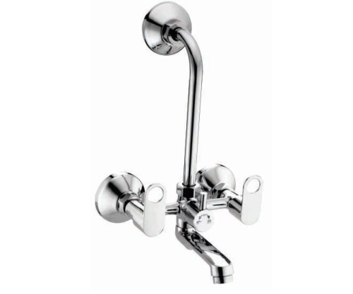 Bullet - Wall Mixer with L -Bend by Aeltos – Buy online at Build Bharat Mart