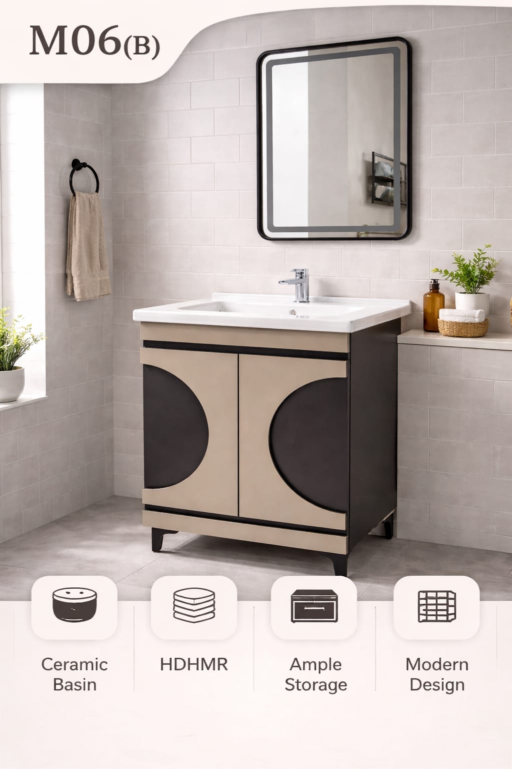 Vanity Cabinet M - 06(B) by Katy – Buy online at Build Bharat Mart