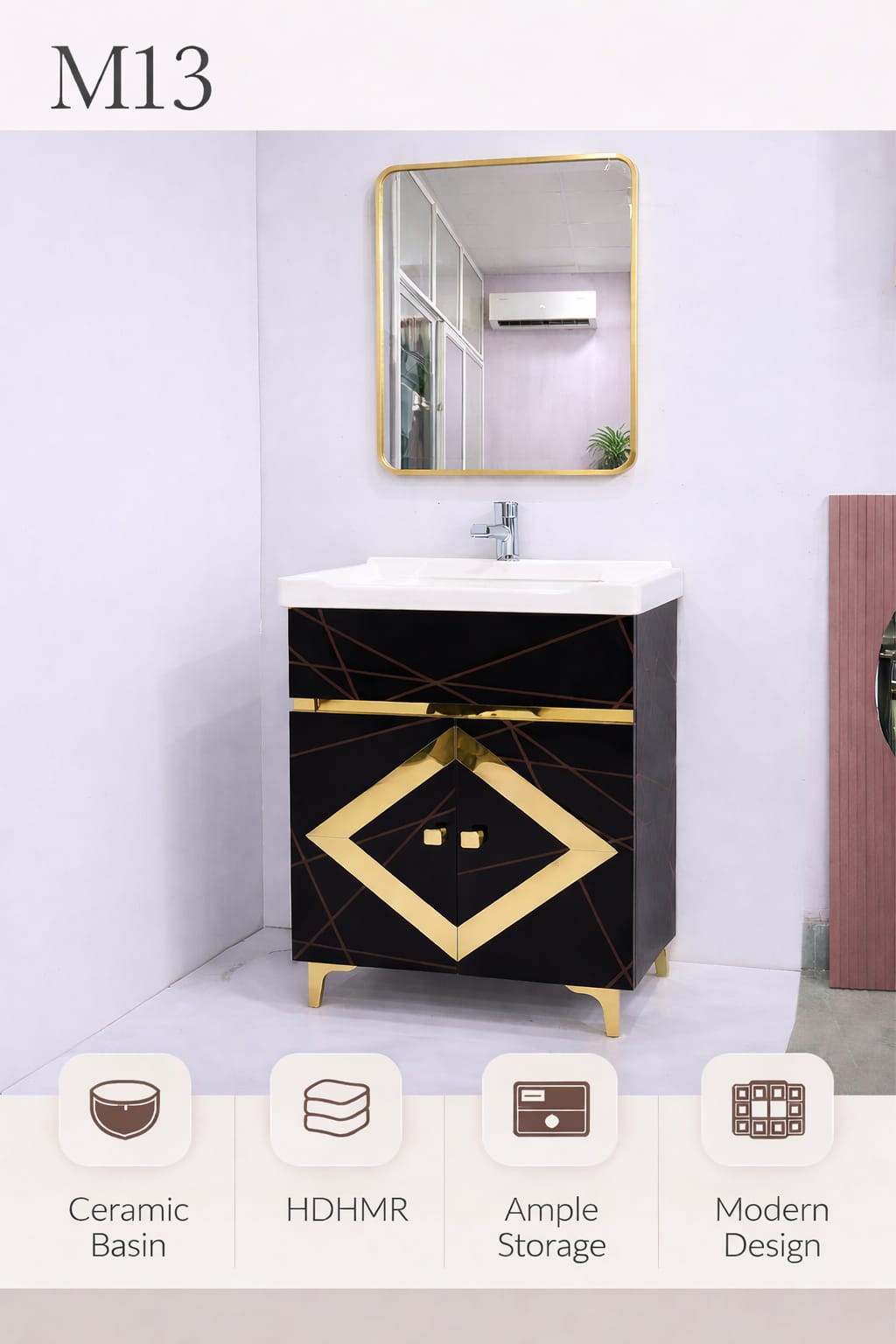 Vanity Cabinet M - 13 by Katy – Buy online at Build Bharat Mart