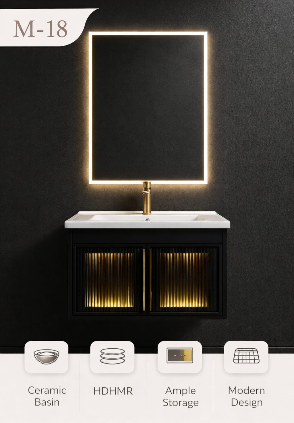 Vanity Cabinet M - 18 by Katy – Buy online at Build Bharat Mart