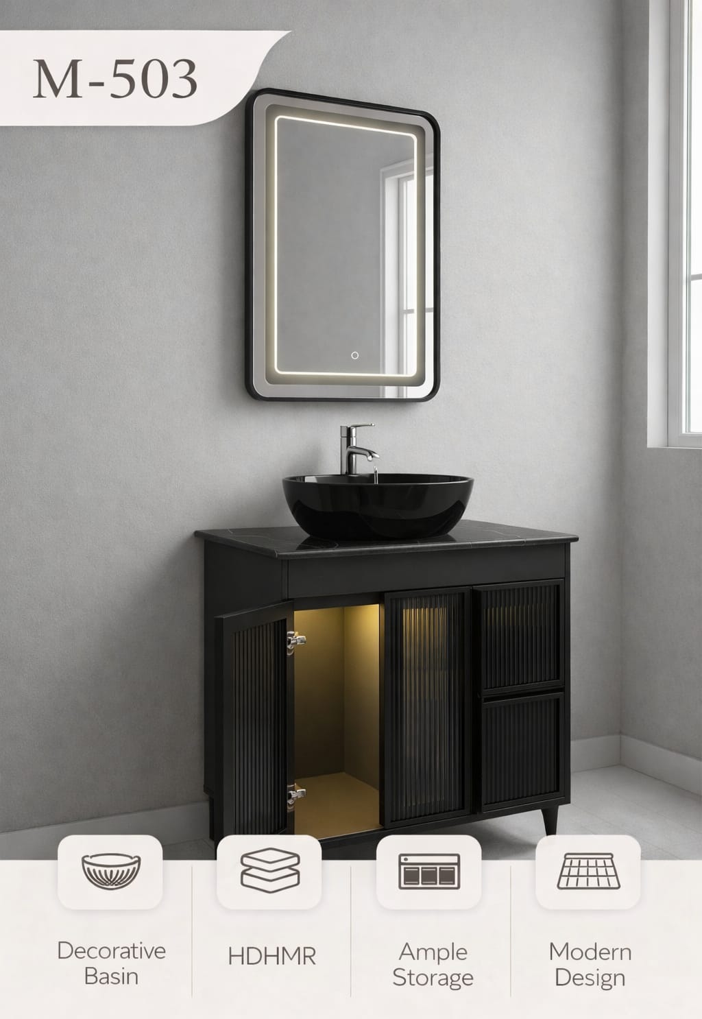 Vanity Cabinet M - 503 by Katy – Buy online at Build Bharat Mart