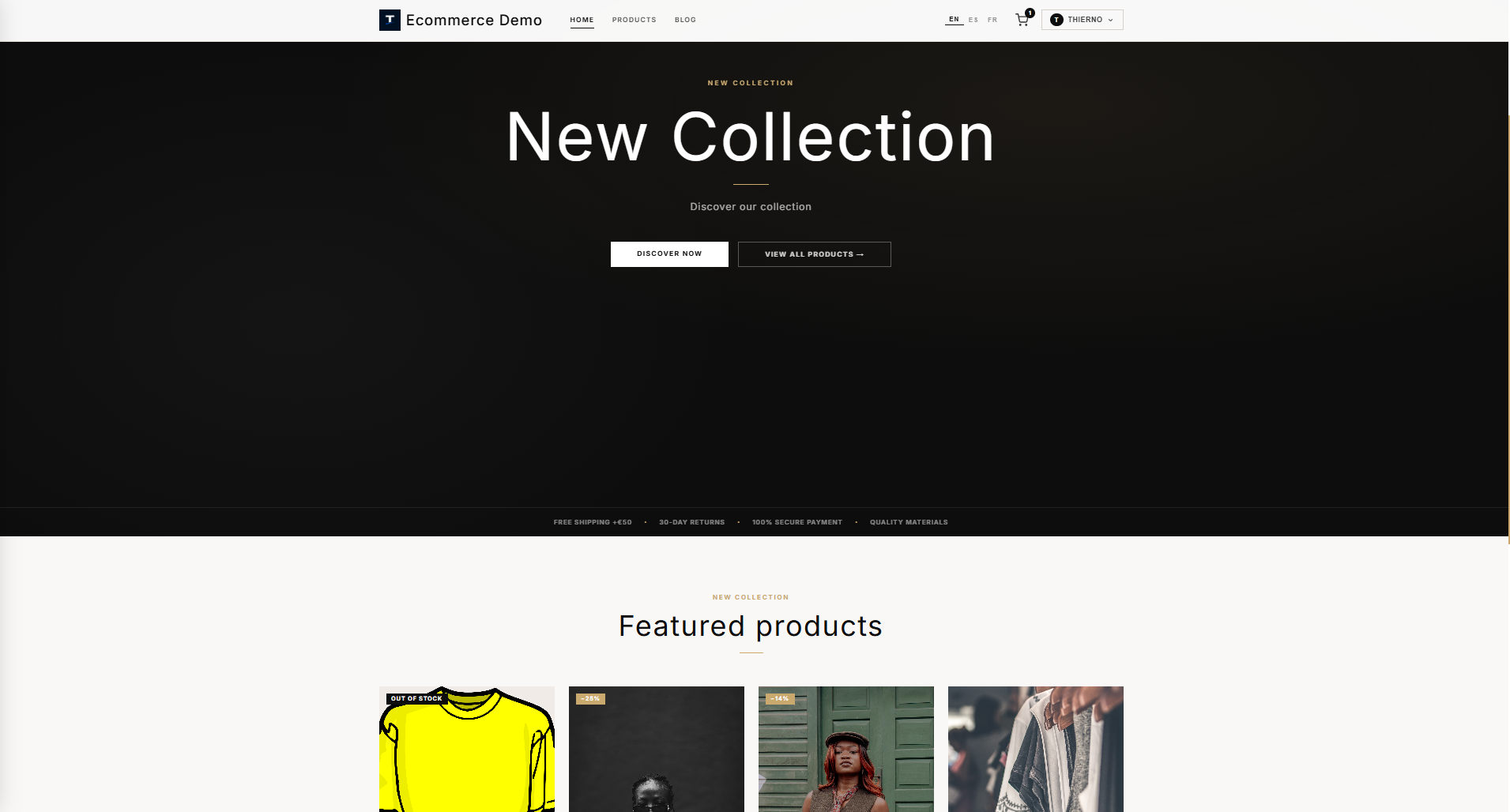 Fashion E-Commerce — Stripe & Admin Ready
