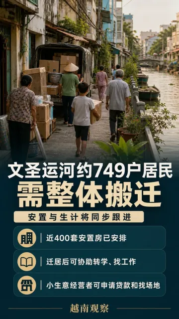 # 胡志明市文圣运河首个标段拟于10月开工