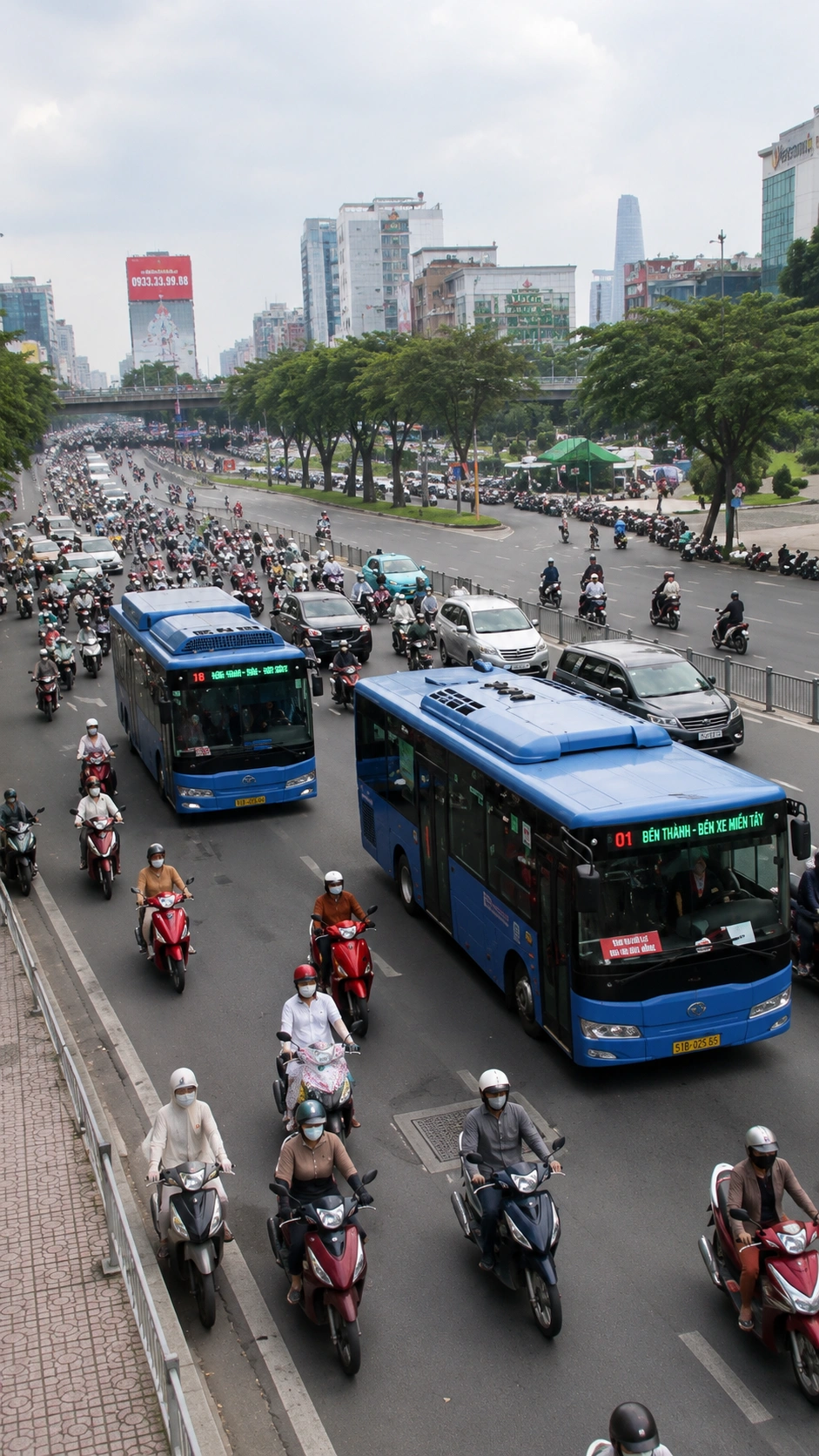 Ho Chi Minh City to Offer Free Bus Rides in 2026