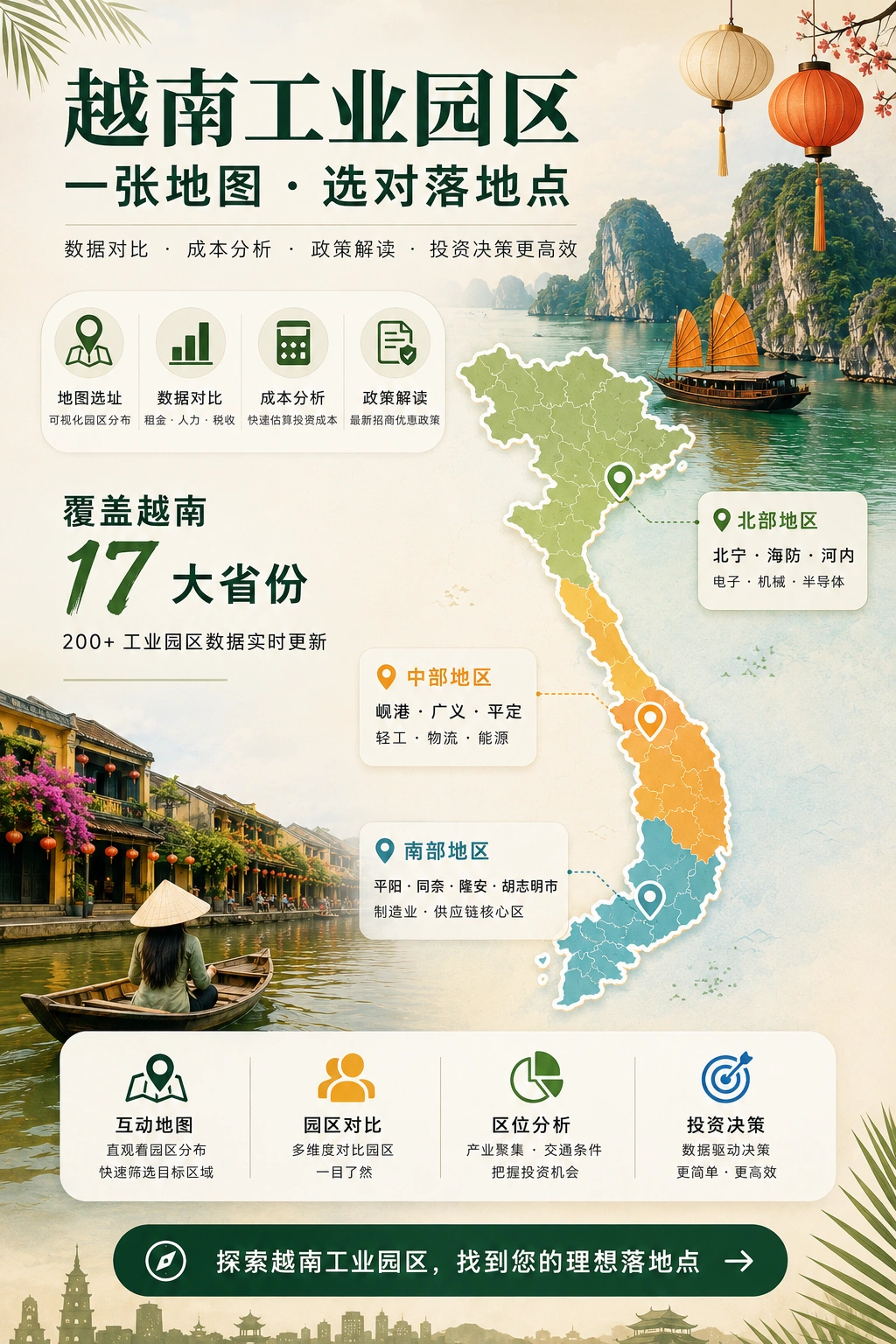 Vietnam Factory Site Selection Map | BuildFuture