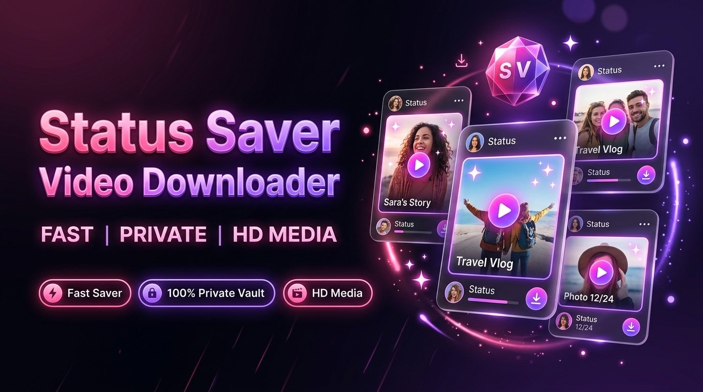 Status Saver & 4K Media Downloader Preview Screenshot