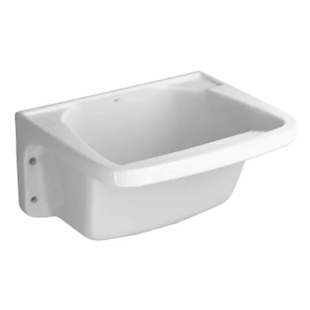 Tanque de Louça Grande 60x50cm Branco