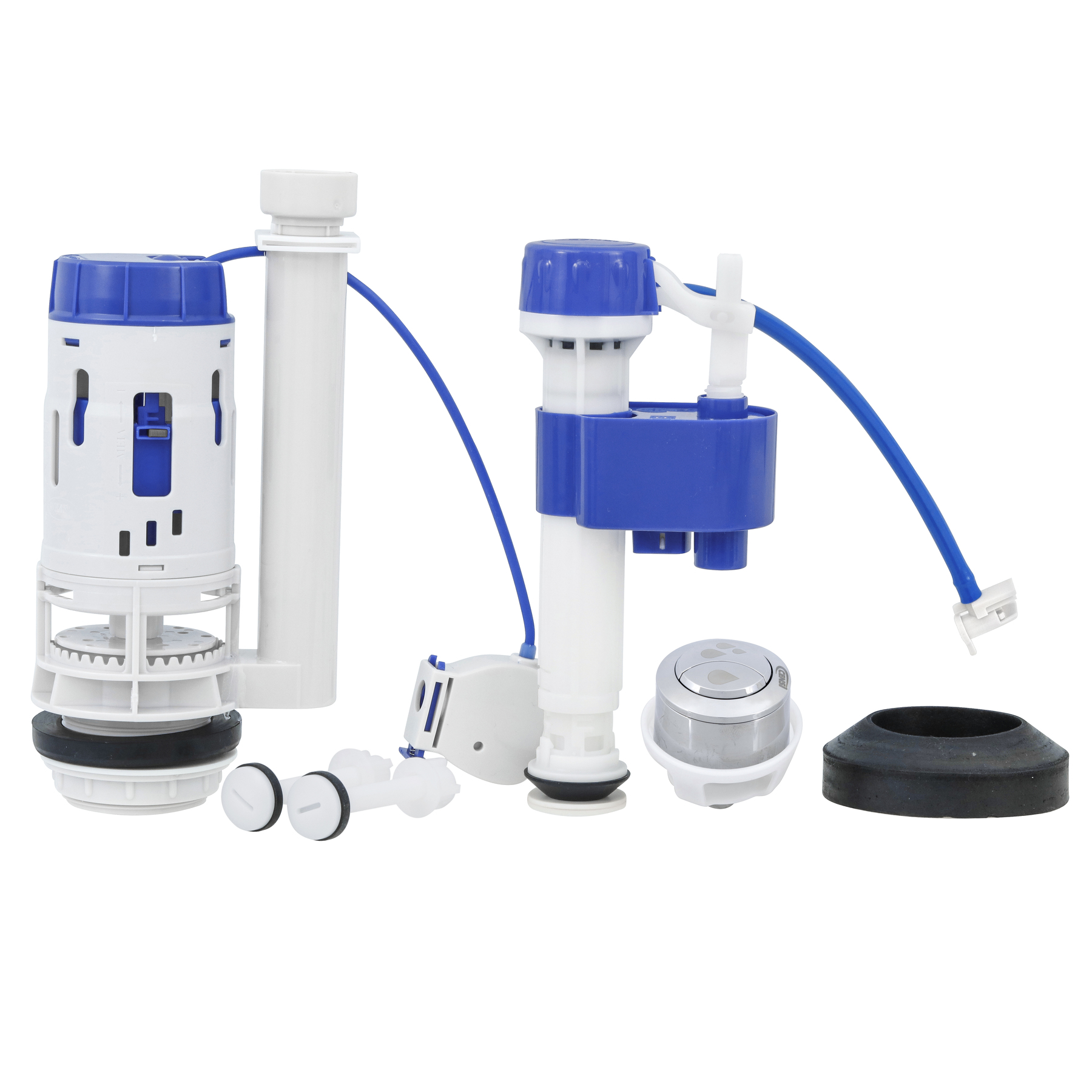 Mecanismo de Saída Dual Flush Universal para Caixa Acoplada