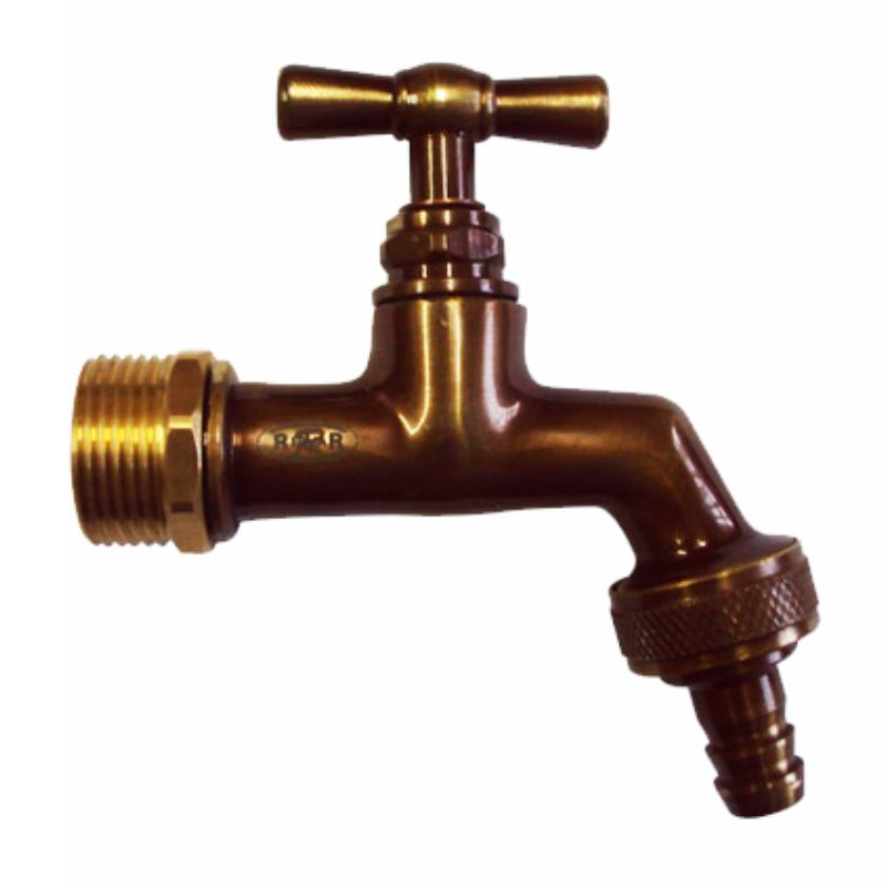 Torneira de Parede para Jardim Retrô Clássica Cromada 1/2"