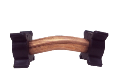 Tubo de Ligação Flexível Curvo Cromado para Torneira de Mesa - Tubo de Ligação Flexível Curvo Cromado para Torneira de Mesa
