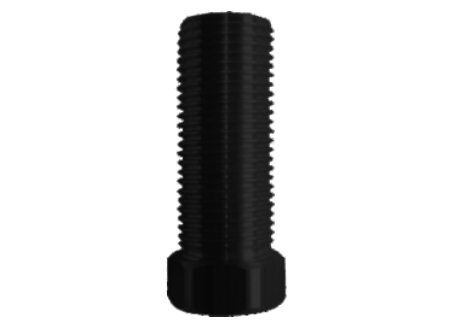 Prolongador de Castelo M14 Cromado em ABS para Registros - Prolongador de Castelo M14 Cromado em ABS para Registros