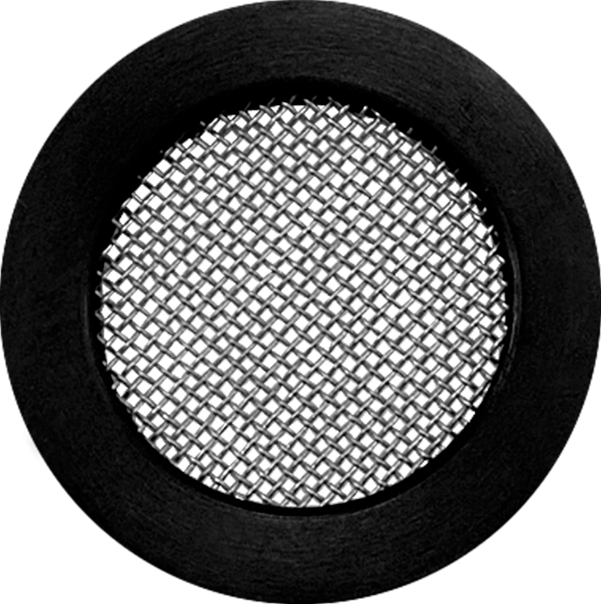Vedante de Borracha com Filtro 3/4" - 3/4"