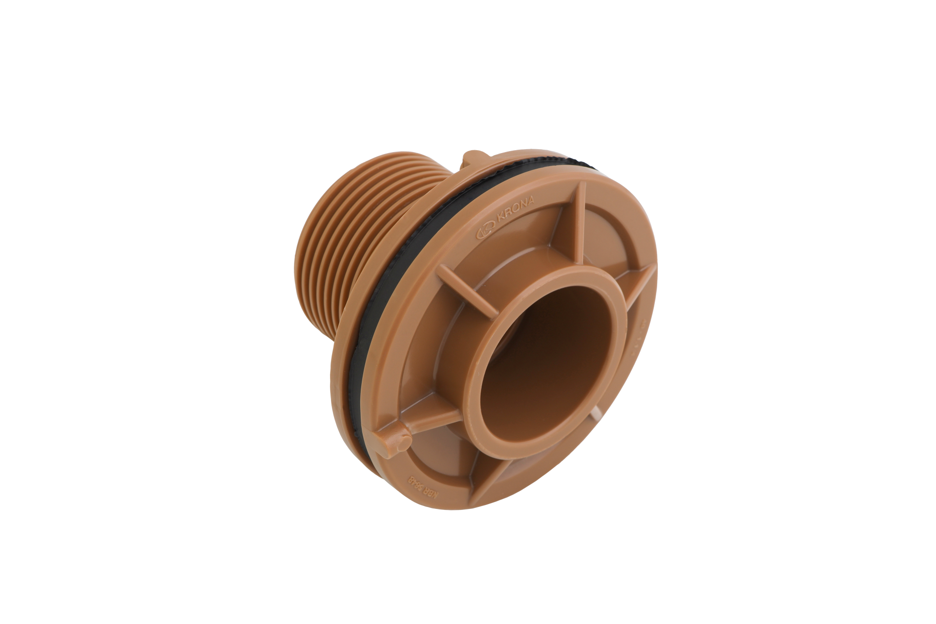 Adaptador PVC Marrom Soldável para Caixa d'Água 32mm - 32mm