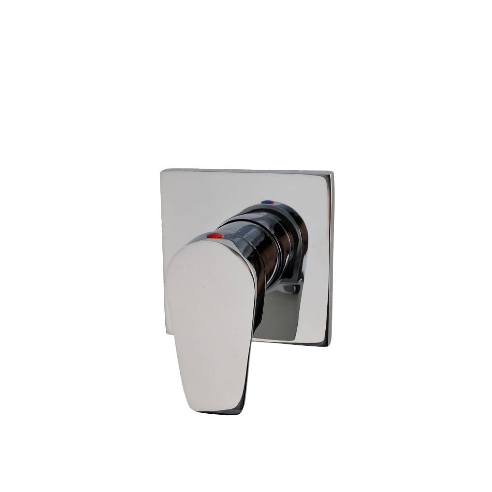 Acabamento Monocomando LED Cromado para Chuveiro e Ducha Higiênica - Acabamento Monocomando LED Cromado para Chuveiro e Ducha Higiênica