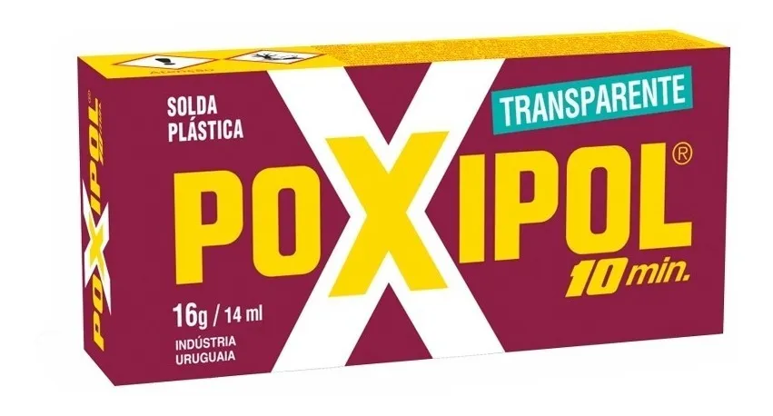 Adesivo Epóxi Transparente 16g