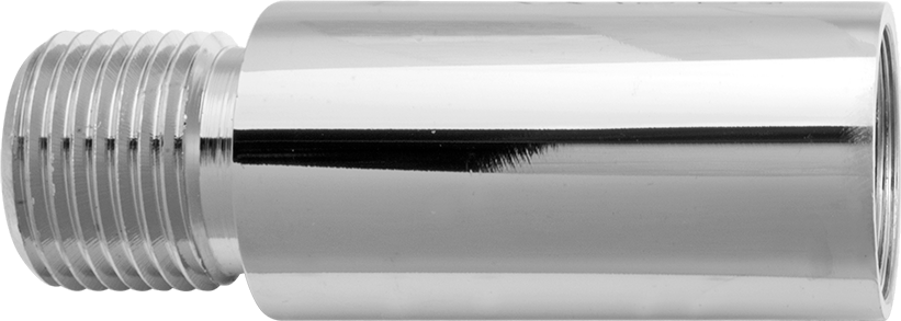 Extensão Metálica Cromada 1/2"x40mm - 1/2"
