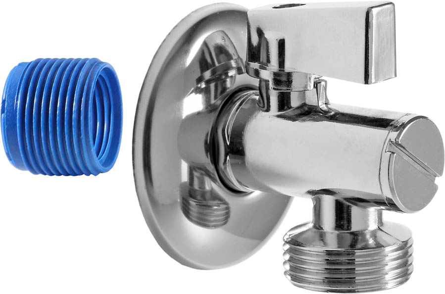 Torneira de Esfera Cromada para Máquina de Lavar 1/2"