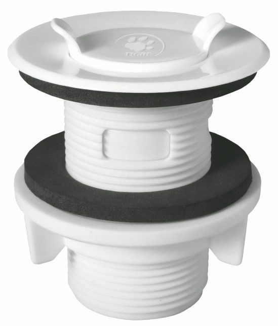 Válvula para Tanque Branca 1.1/4" - 1,1/4"