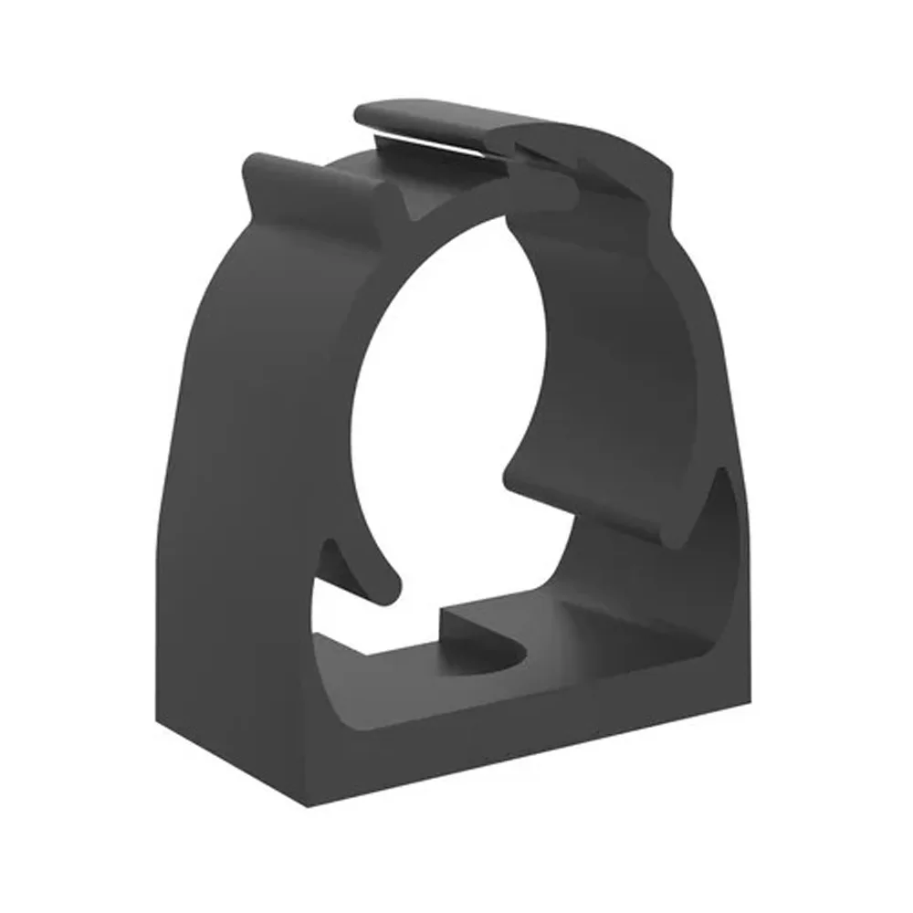 Abraçadeira Click Preta 3/4" para Tubos e Conduítes
