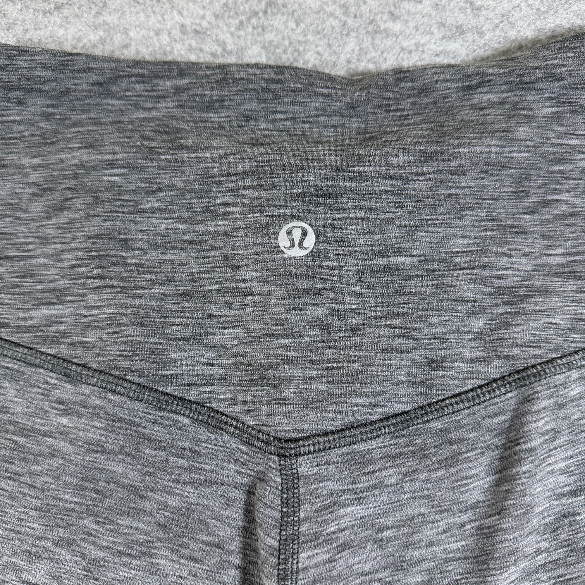 Lululemon Align Pant Womens M Heather Gray High Rise Wide Leg Yoga Stretch thumbnail 4