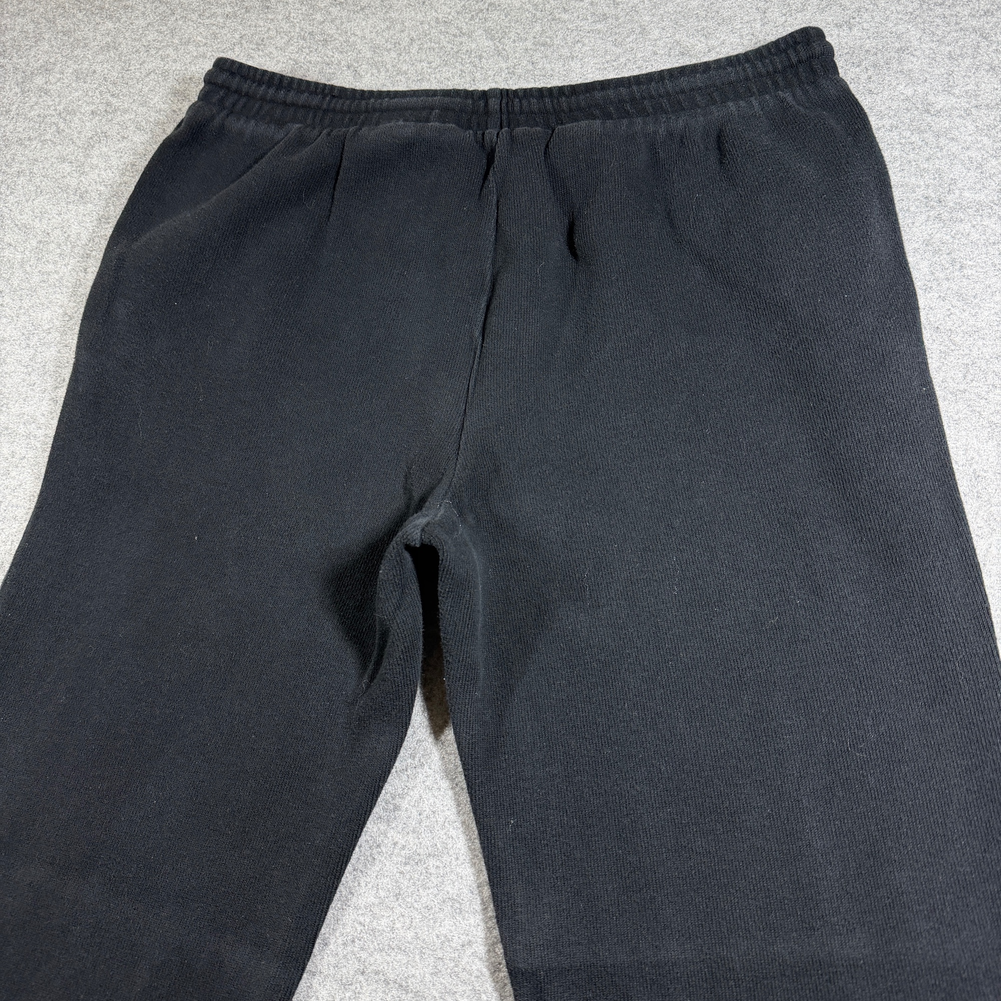 Vintage 90s Polo Ralph Lauren Sweatpants Mens M Black Fleece Knit Drawstring thumbnail 12