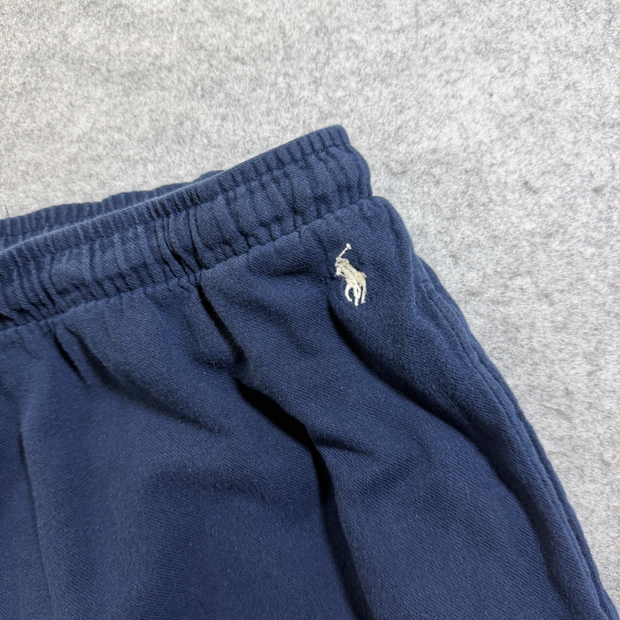Polo Ralph Lauren Sleep Pants Mens L Navy Pony Logo Drawstring Cotton Lounge thumbnail 6