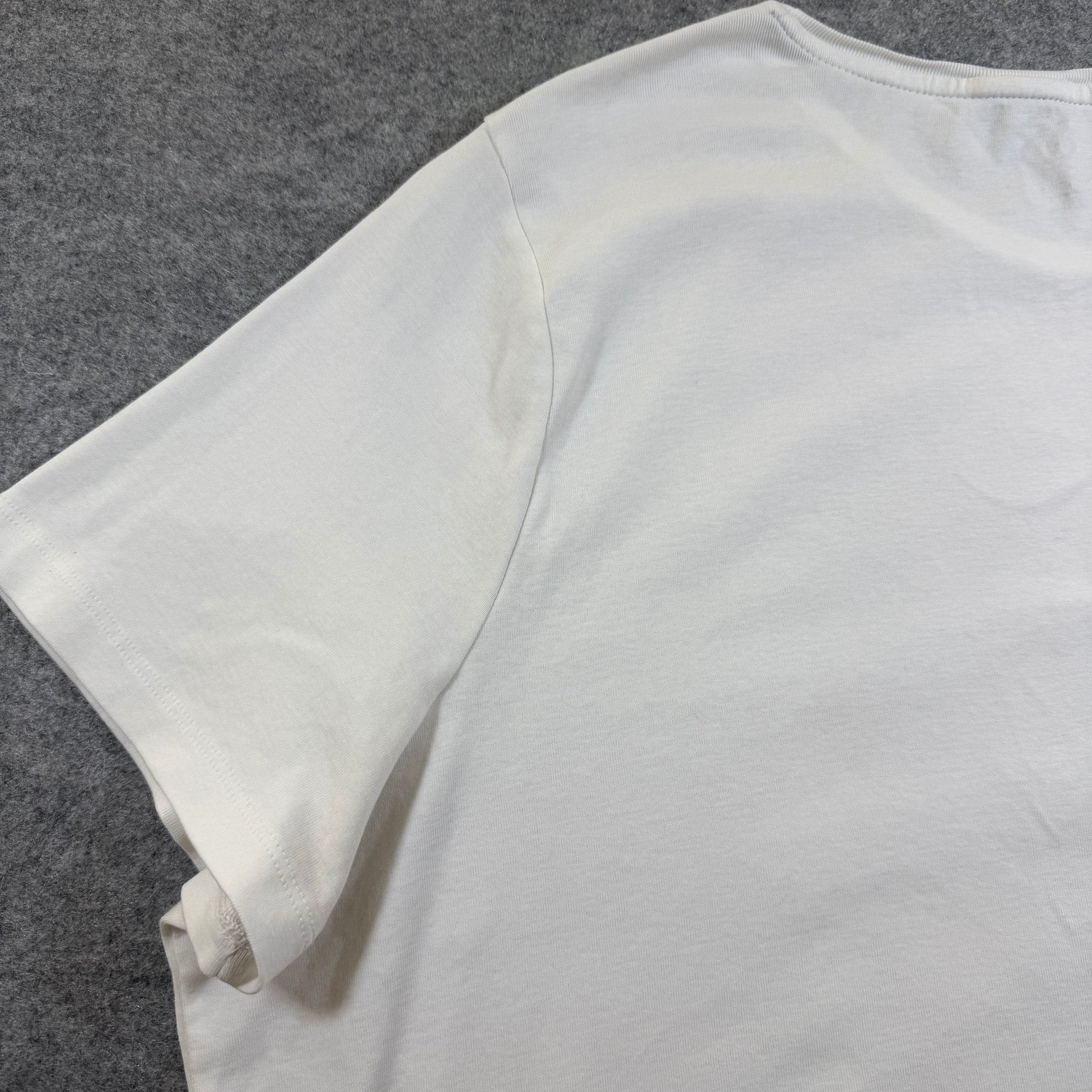 Talbots Tee Womens 3X White Scoop Neck Short Sleeve Pima Cotton Relaxed Fit thumbnail 5