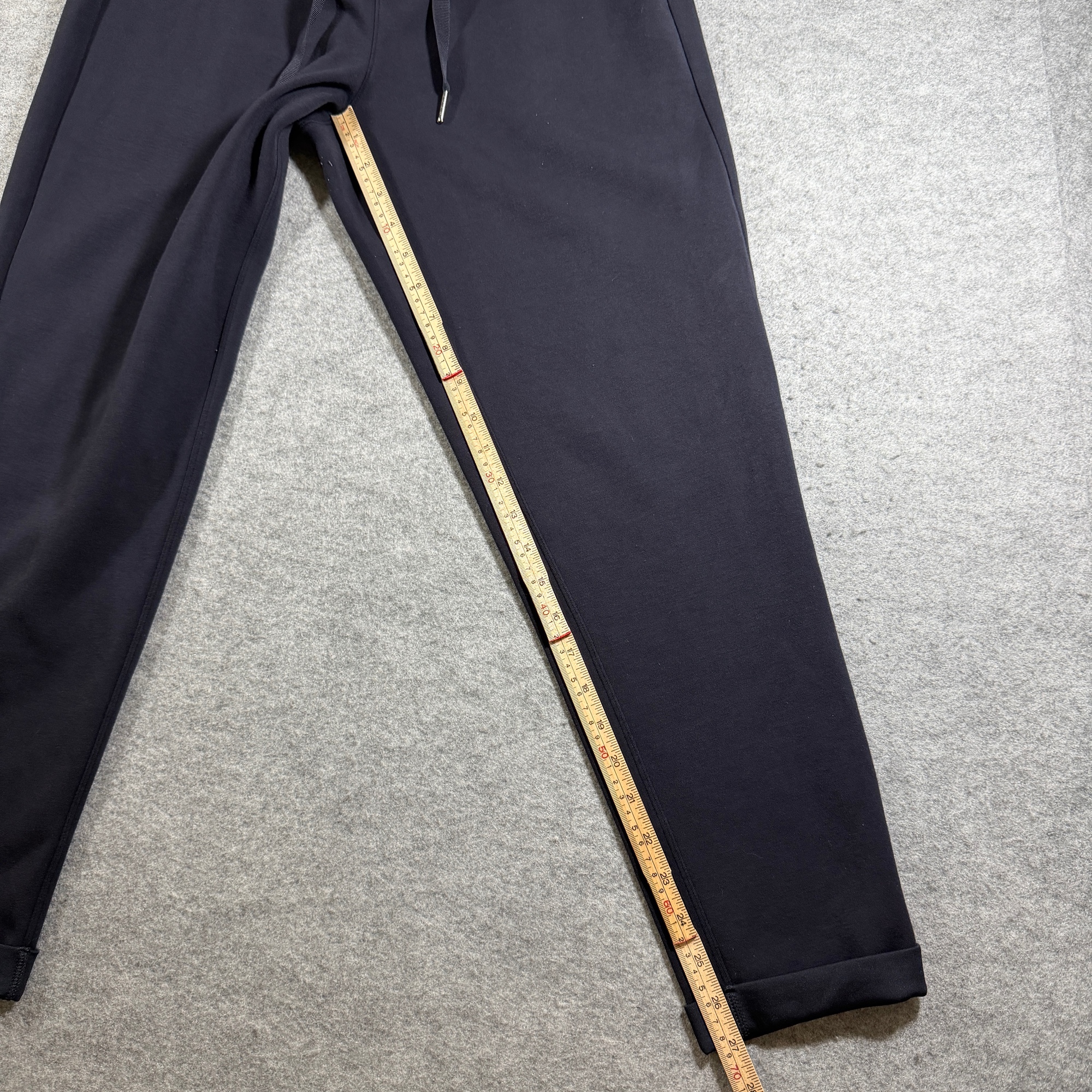 Spanx Joggers Womens S Black Tapered Cuffed Drawstring Pockets Stretch thumbnail 5
