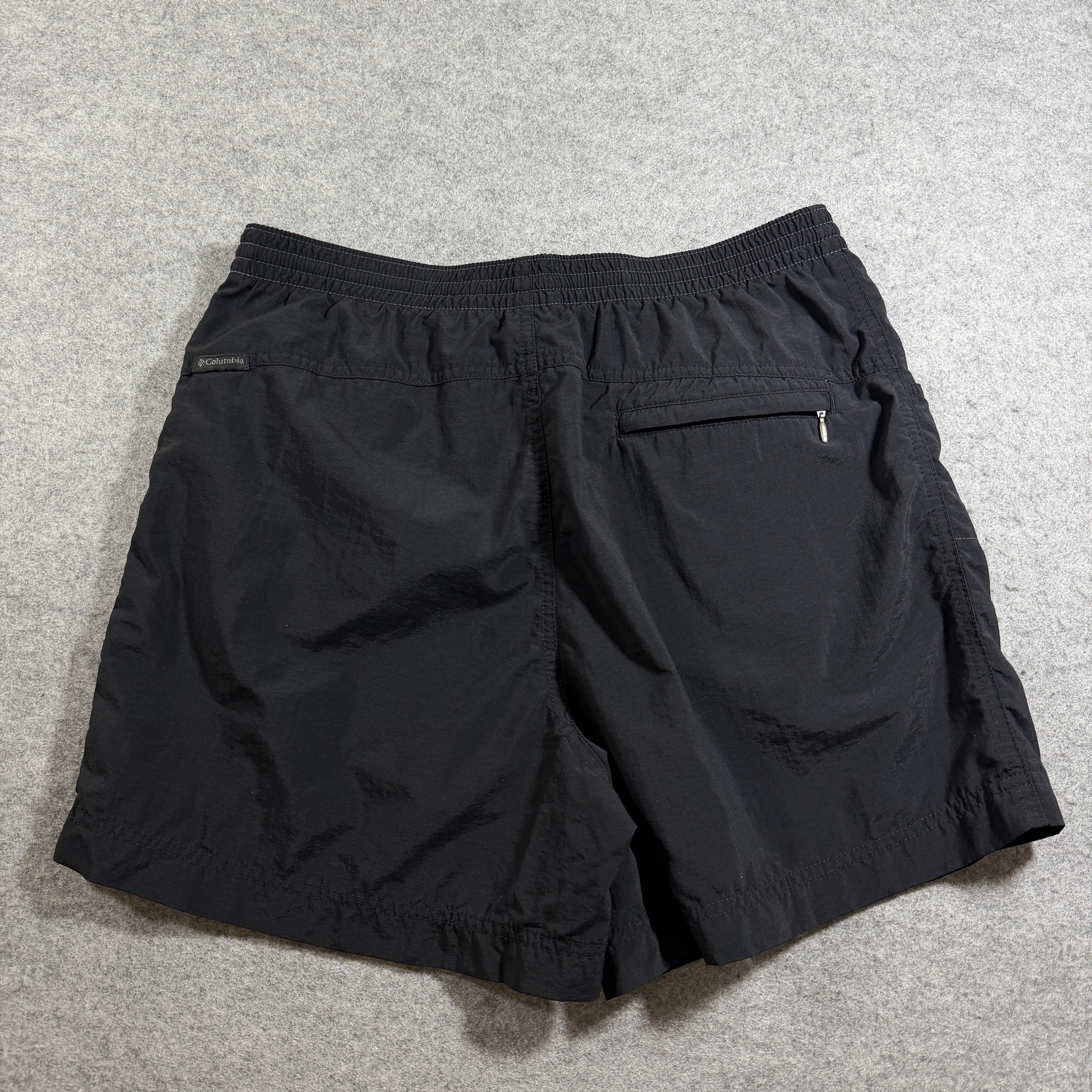 Columbia Shorts Womens S Black PFG Backcast Water Elastic Drawstring Mesh thumbnail 2