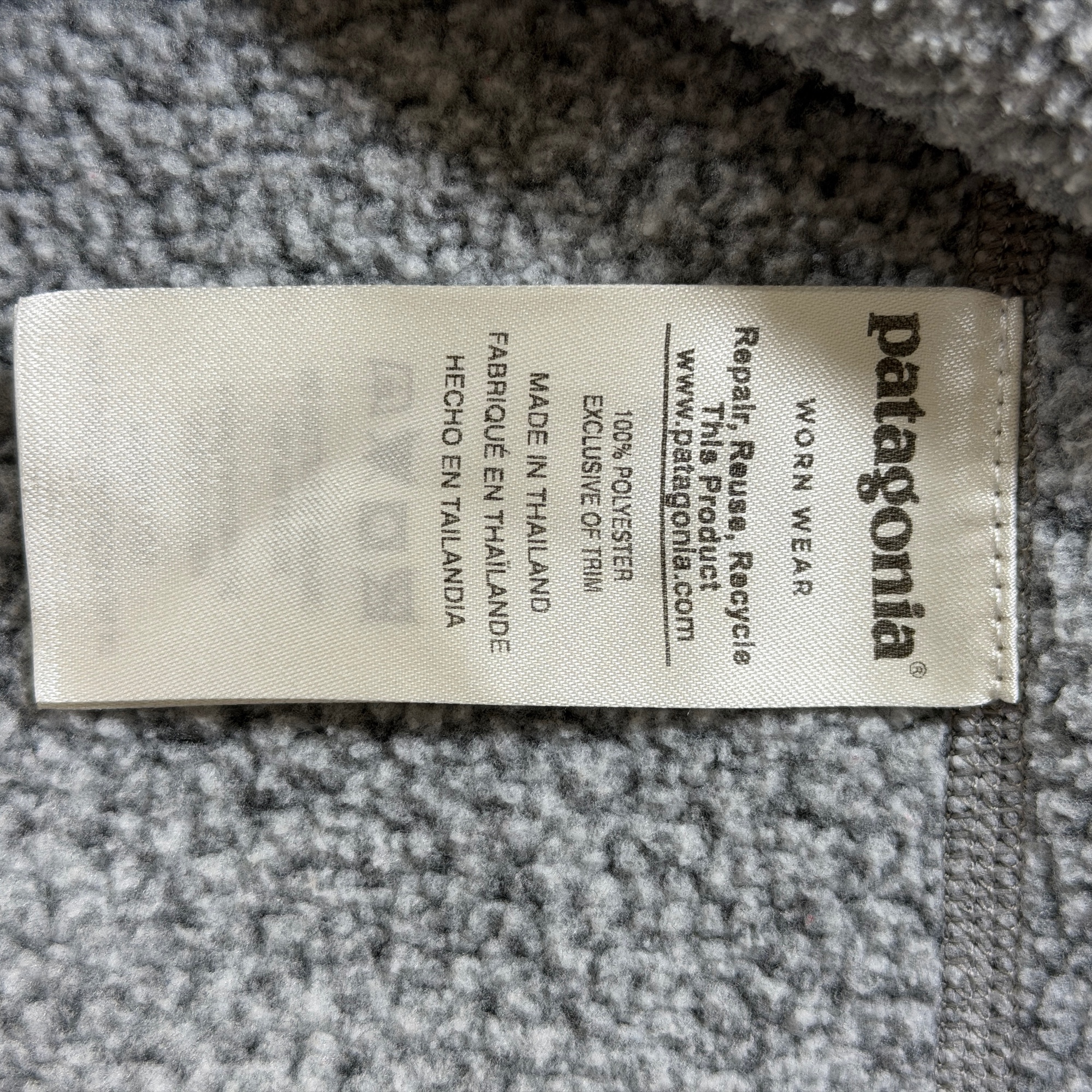 Patagonia Better Sweater Fleece Pullover Womens M Gray 1/4 Zip Sleeve Pocket thumbnail 10