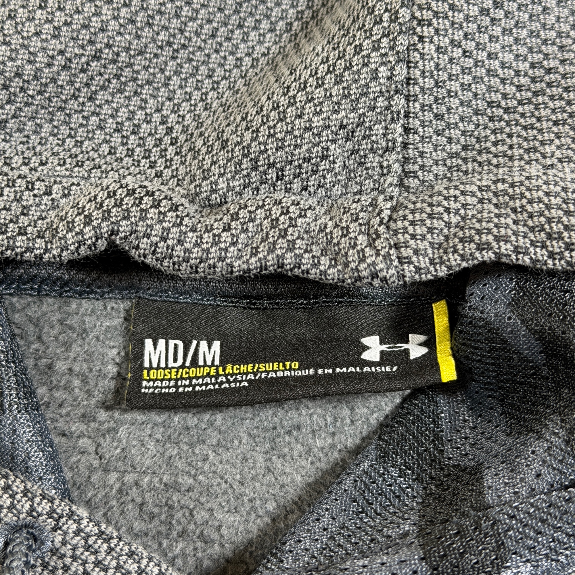 Under Armour SC30 Curry Hoodie Mens M Black Charcoal Pullover Basketball Athlete thumbnail 4
